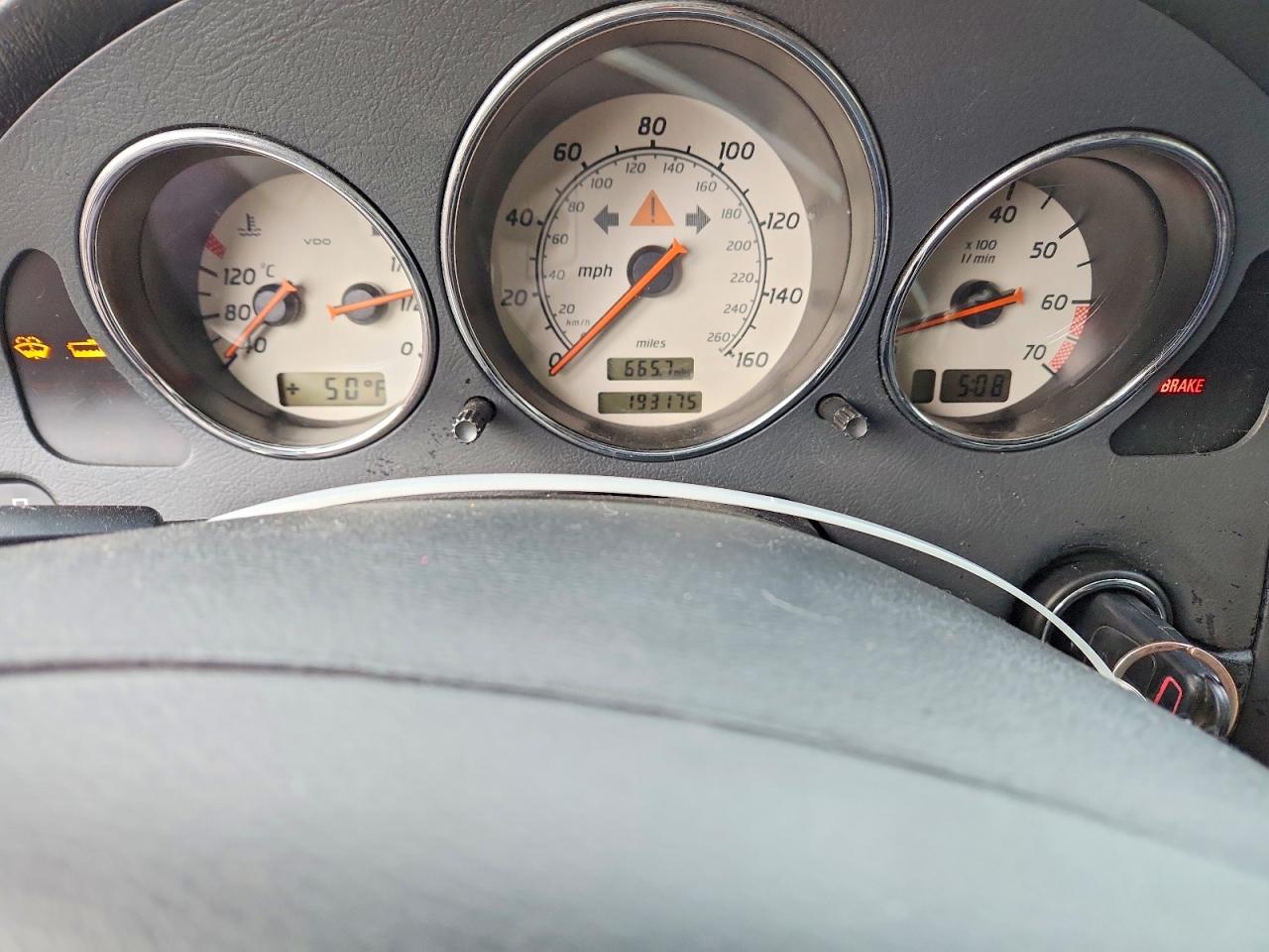 2001 Mercedes-benz Slk 320 Silver vin: WDBKK65F91F221323