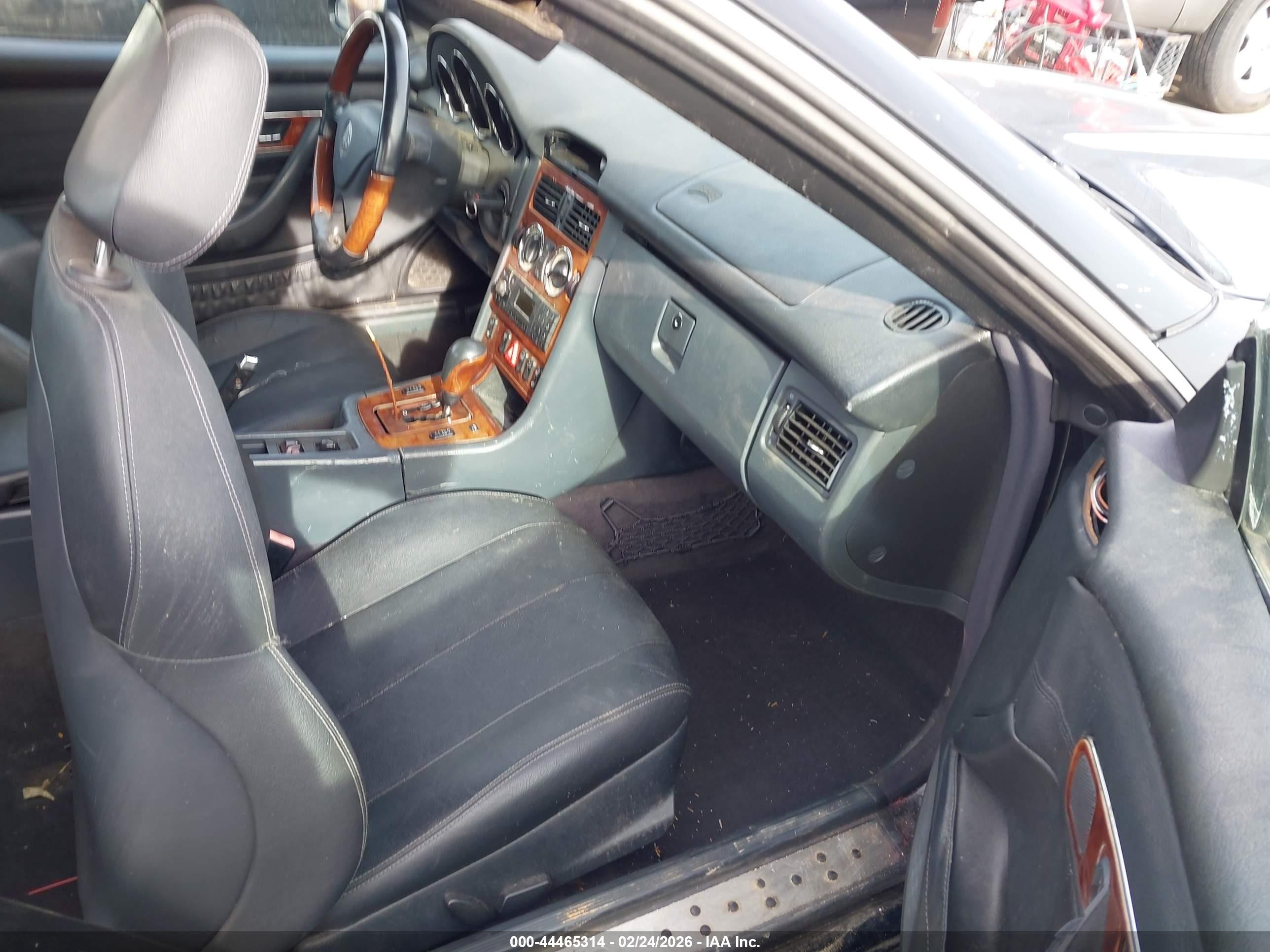 2003 Mercedes-benz Slk 320   Black vin: WDBKK65F93F280763