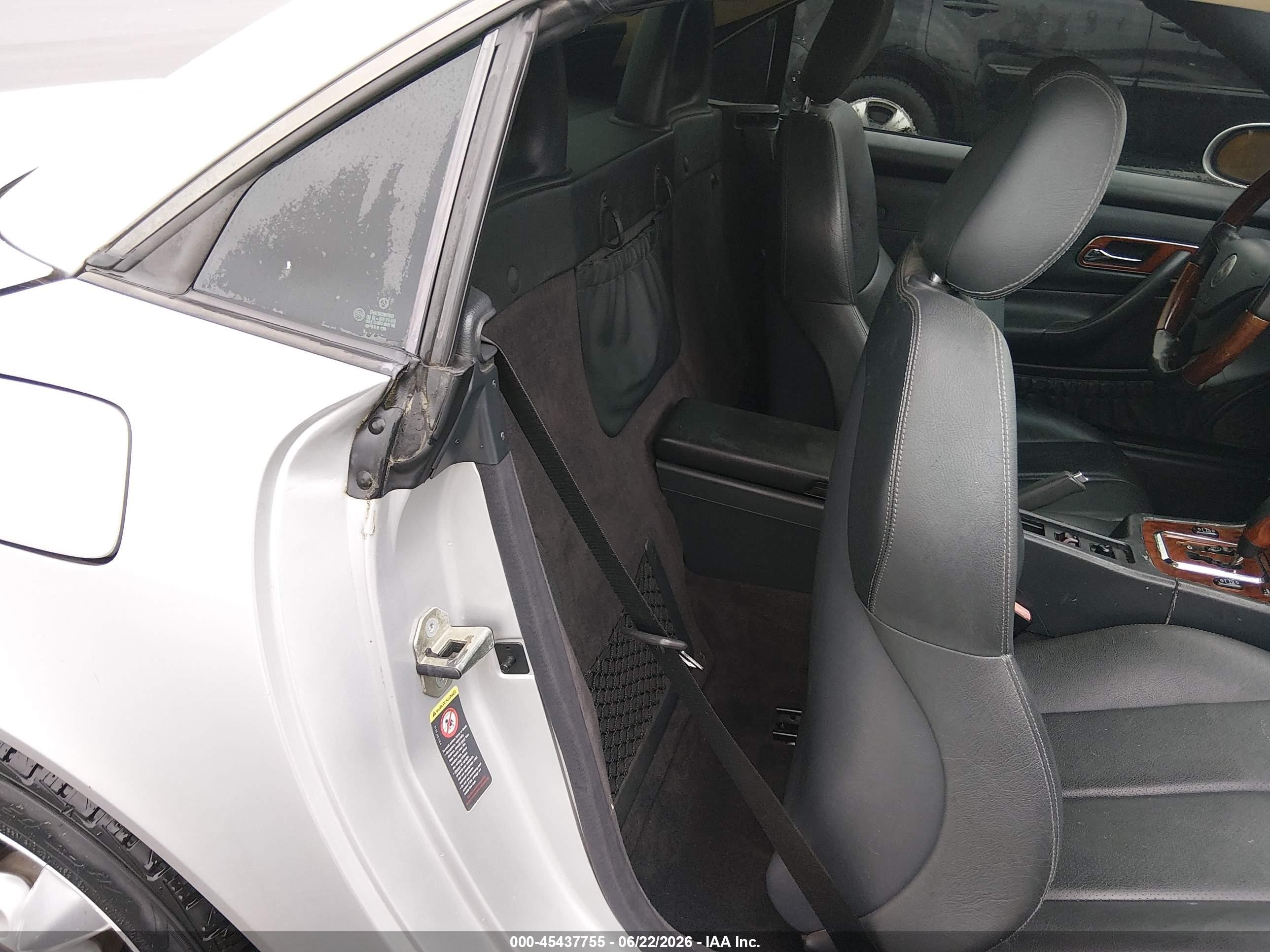 2003 Mercedes-benz Slk 320 Silver vin: WDBKK65F93F282979