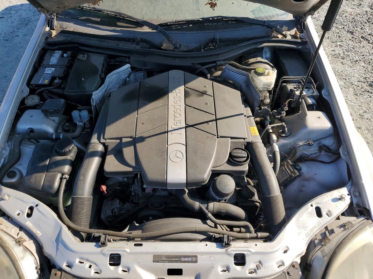 2003 Mercedes-benz Slk 320 Silver vin: WDBKK65F93F290483