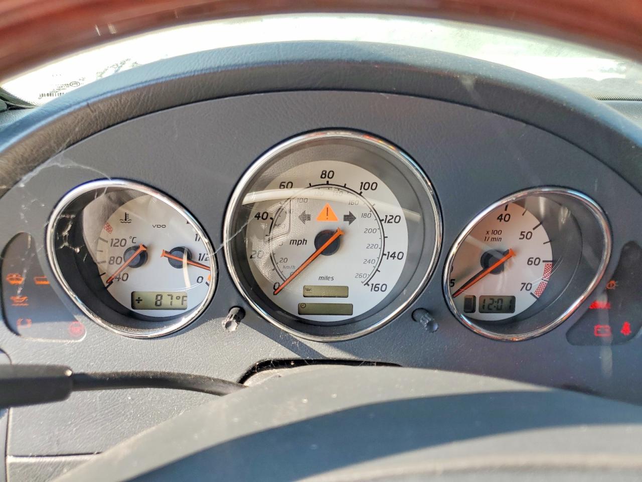 2003 Mercedes-benz Slk 320 Silver vin: WDBKK65F93F290483