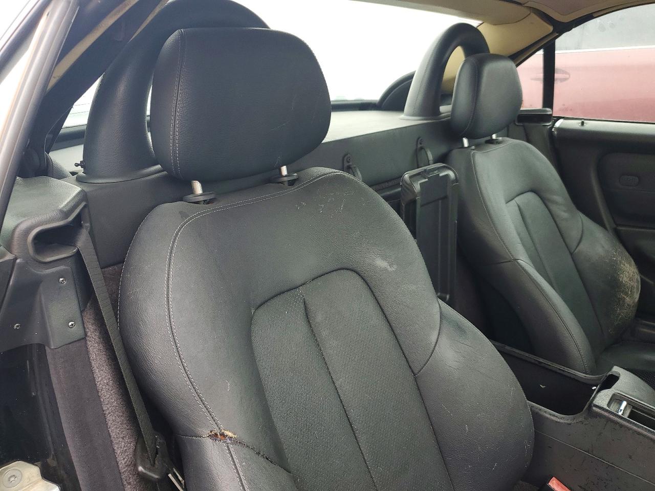 2001 Mercedes-benz Slk 320 Black vin: WDBKK65FX1F186615