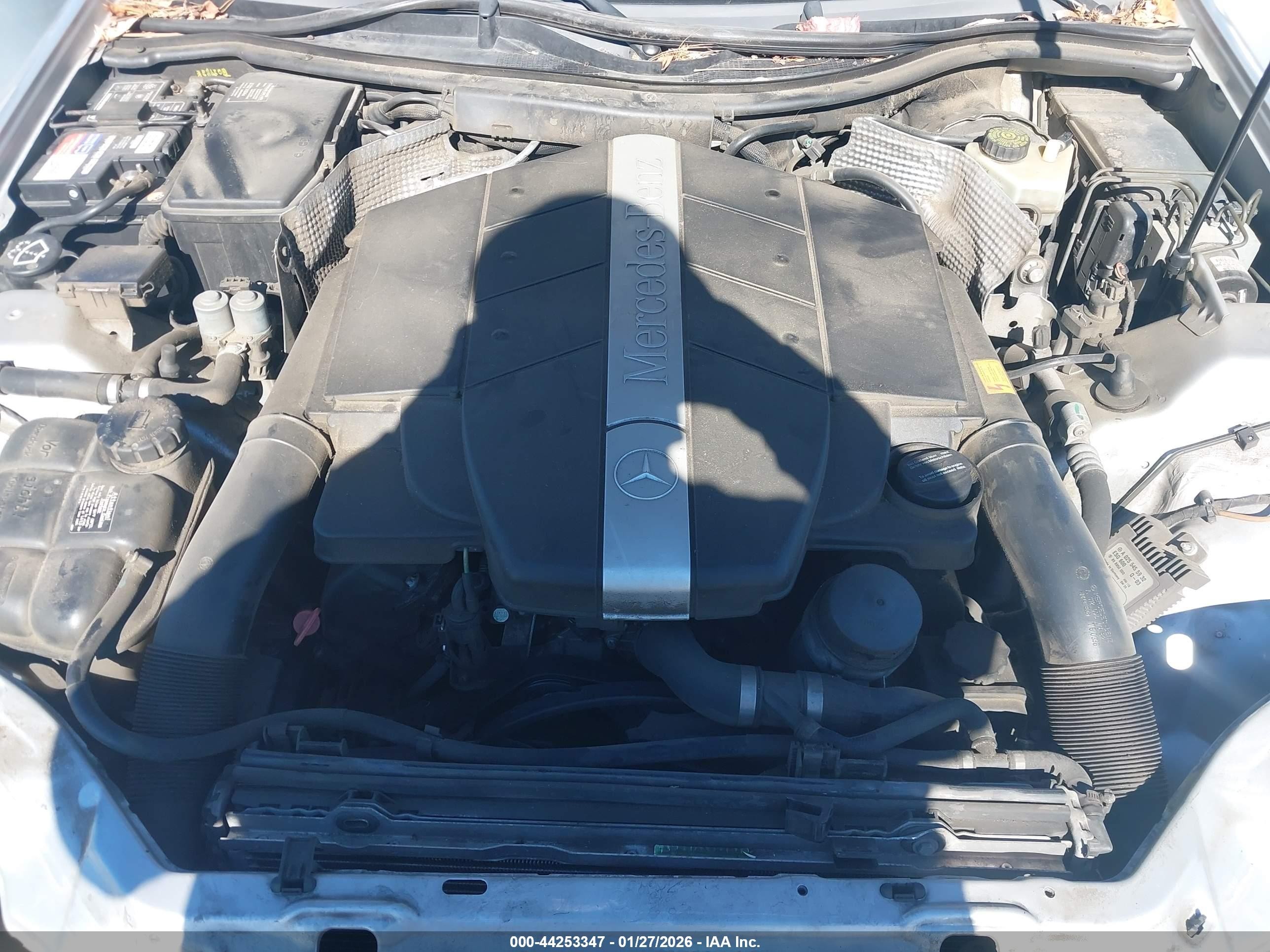 2001 Mercedes-benz Slk 320   Silver vin: WDBKK65FX1F198084
