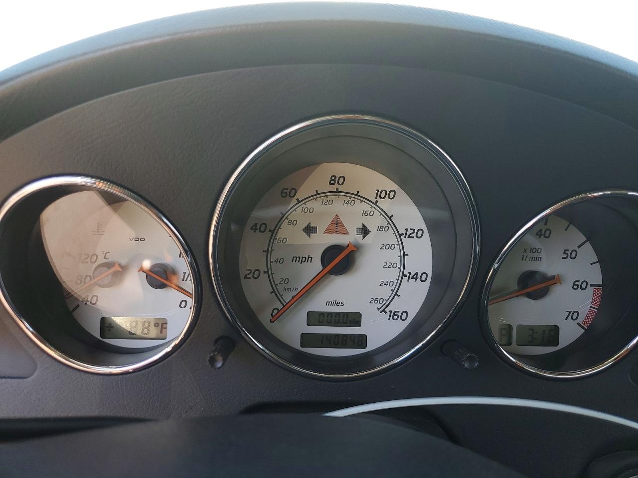 2001 Mercedes-benz Slk 320 Gray vin: WDBKK65FX1F199140
