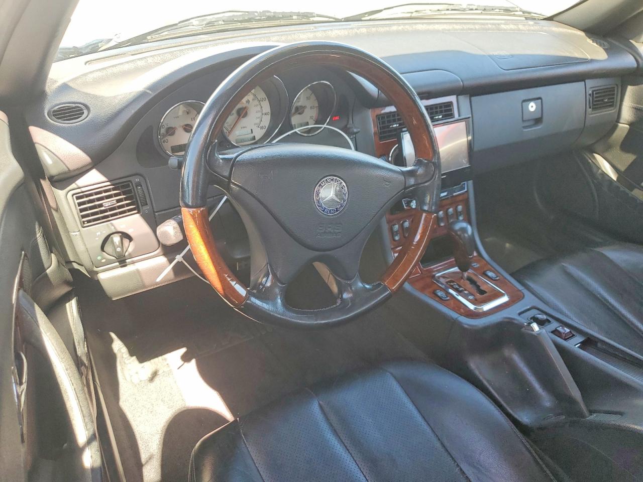 2001 Mercedes-benz Slk 320 Gray vin: WDBKK65FX1F199140
