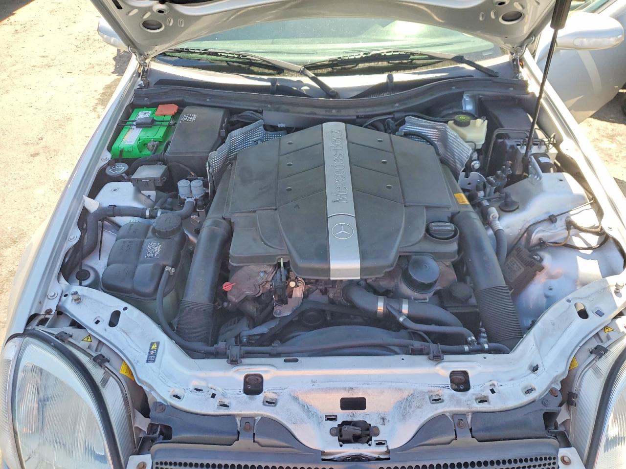 2001 Mercedes-benz Slk 320 Gray vin: WDBKK65FX1F199140