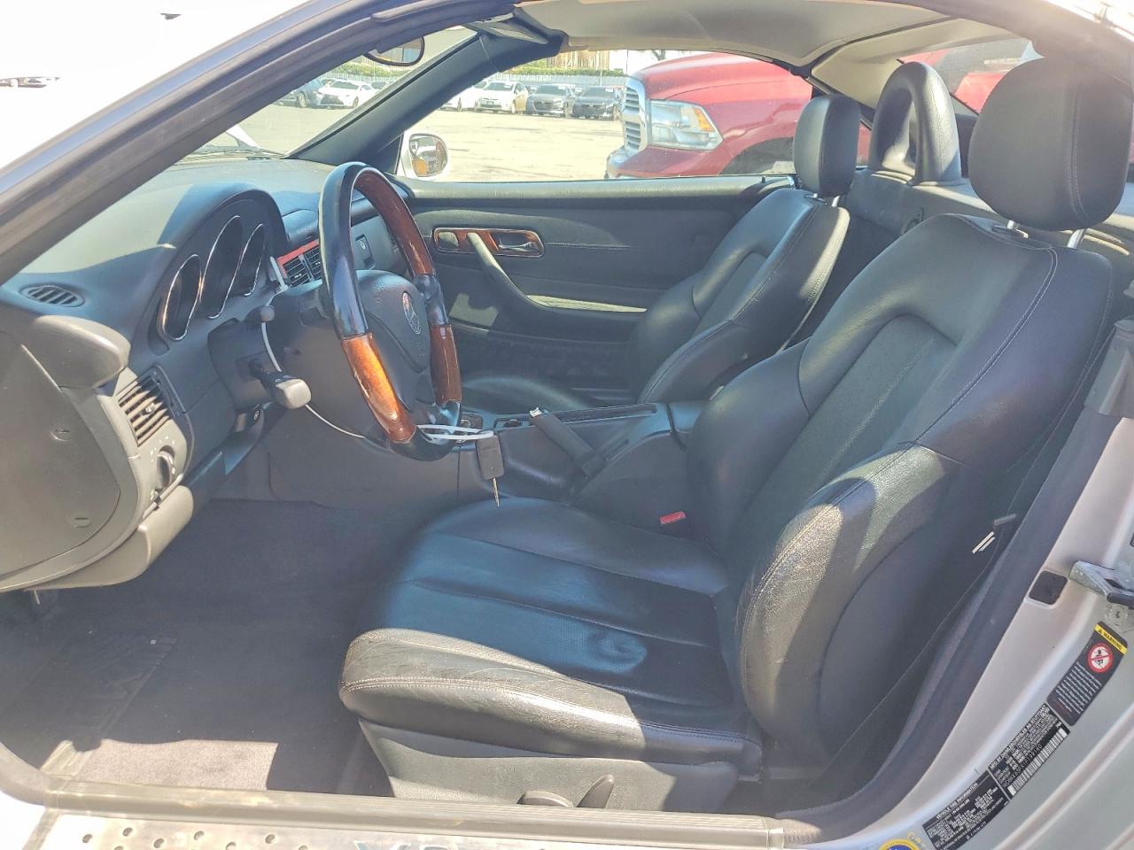 2001 Mercedes-benz Slk 320 Gray vin: WDBKK65FX1F199140