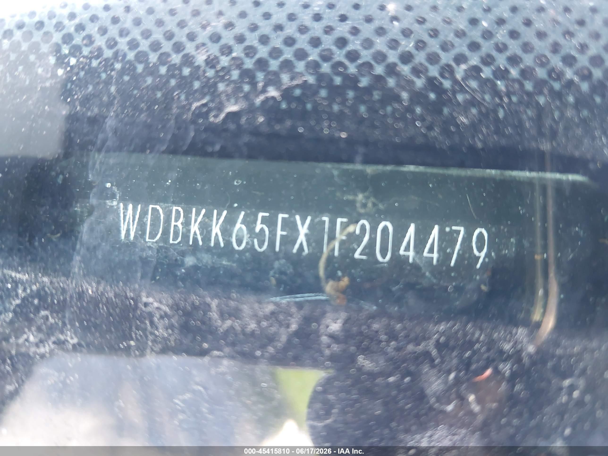 2001 Mercedes-benz Slk 320   Silver vin: WDBKK65FX1F204479