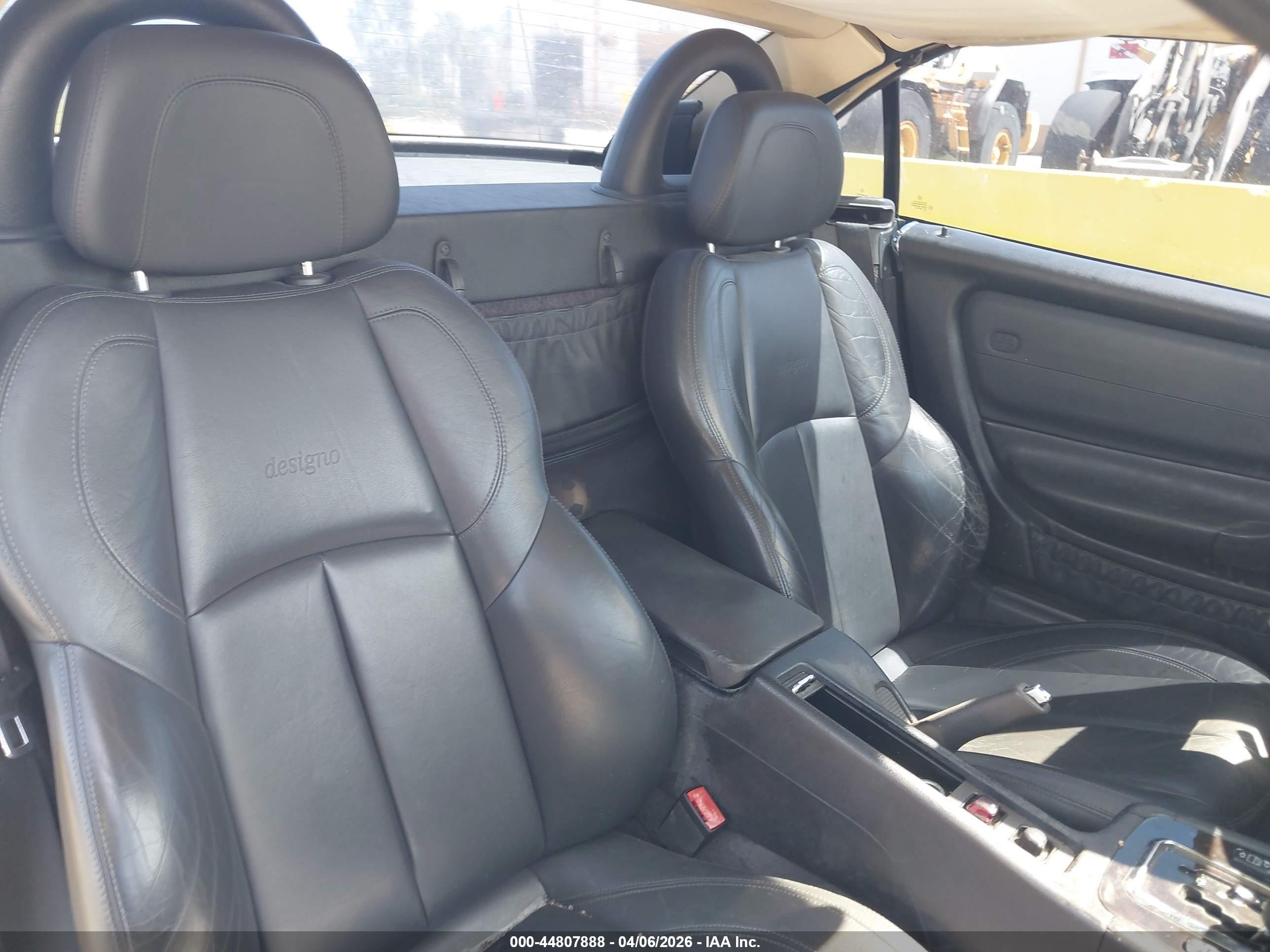 2001 Mercedes-benz Slk 320   Yellow vin: WDBKK65FX1F209519