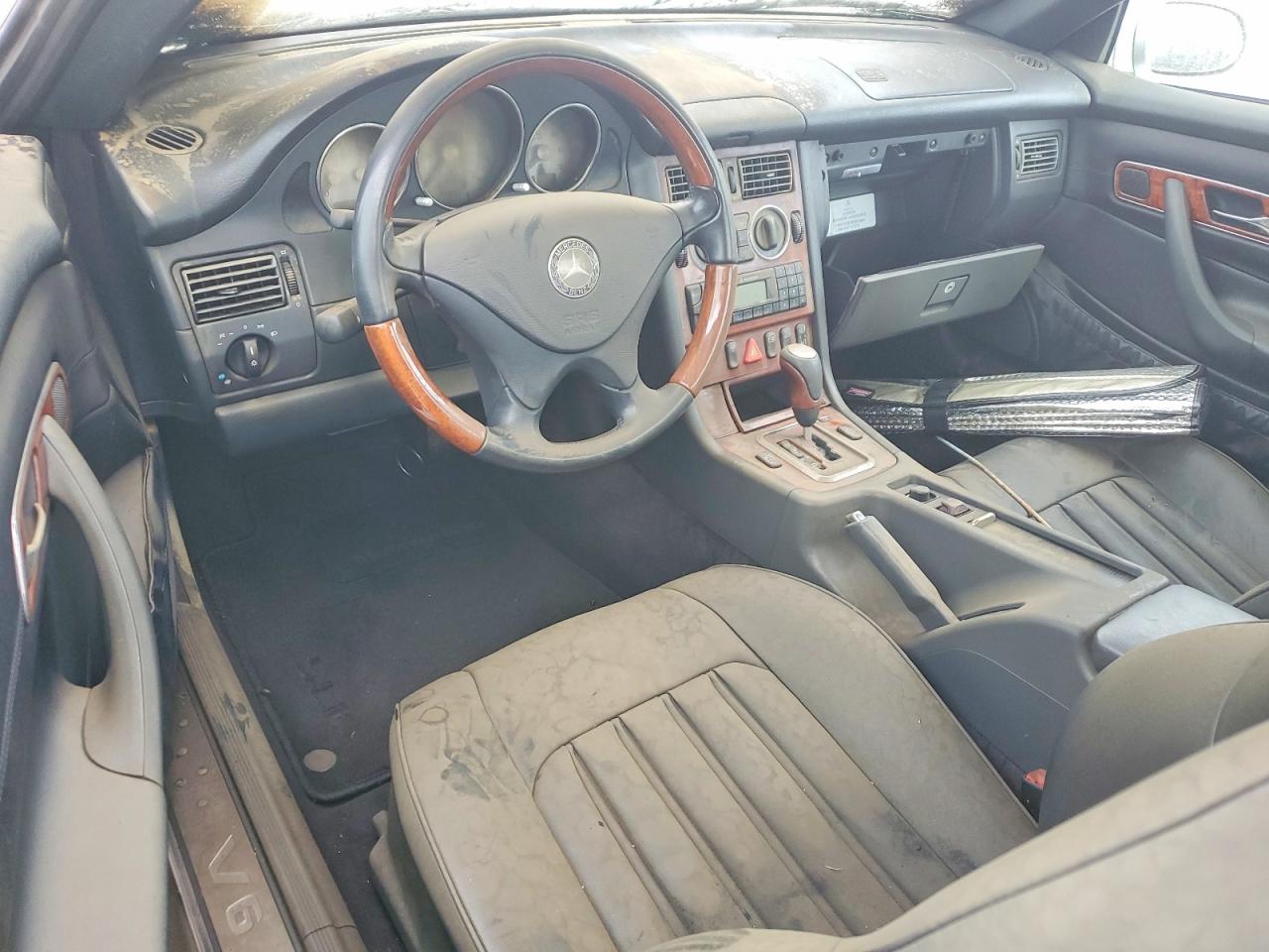 2004 Mercedes-benz Slk 320 Silver vin: WDBKK65FX4F299758