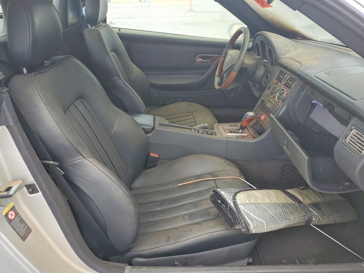 2004 Mercedes-benz Slk 320 Silver vin: WDBKK65FX4F299758