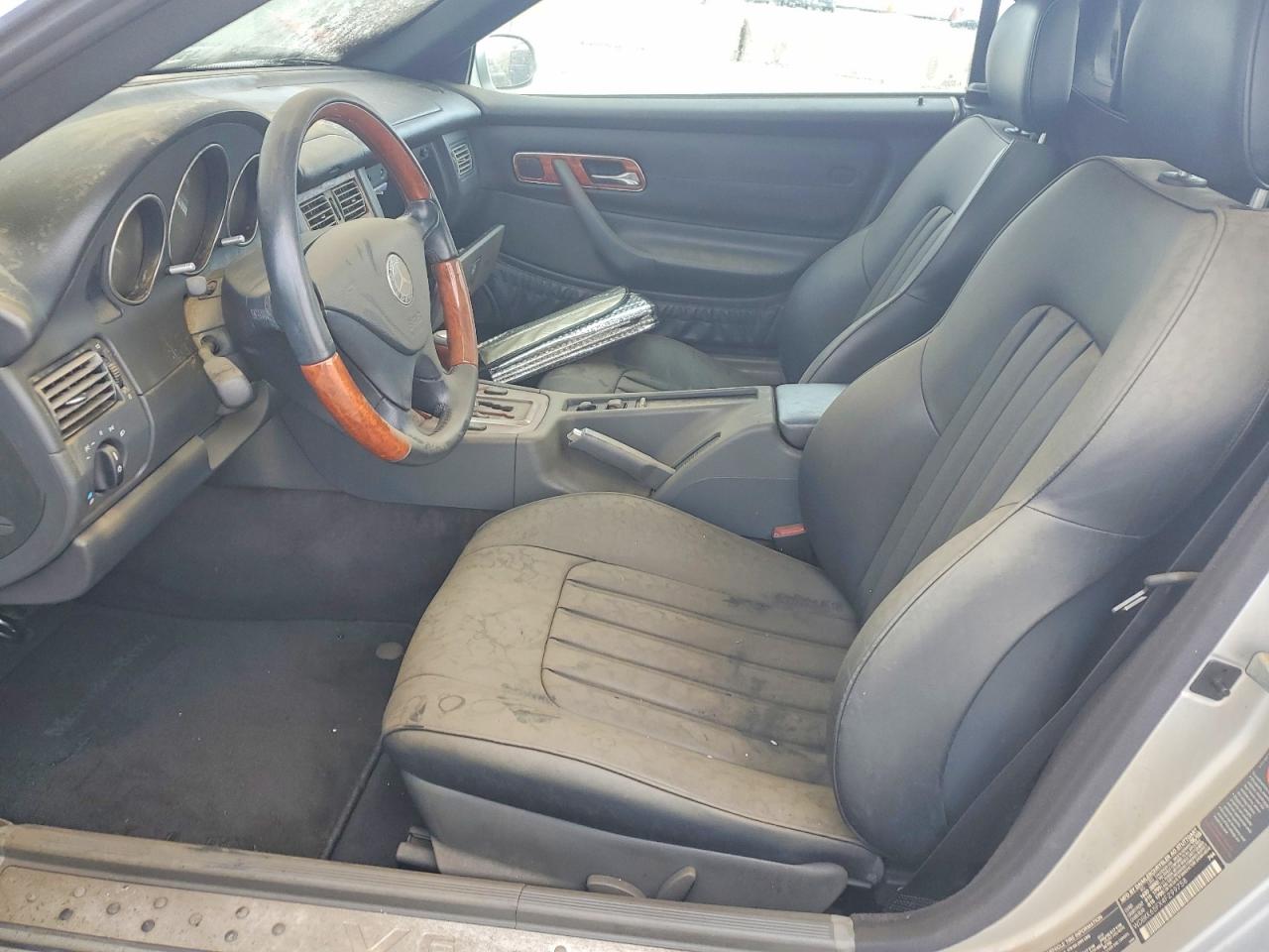 2004 Mercedes-benz Slk 320 Silver vin: WDBKK65FX4F299758