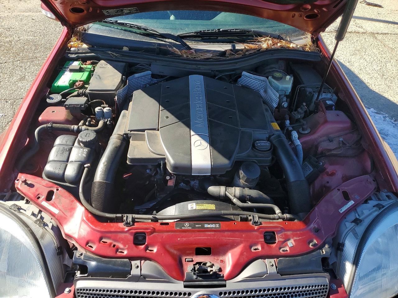 2004 Mercedes-benz Slk 320 Burgundy vin: WDBKK65FX4F306255