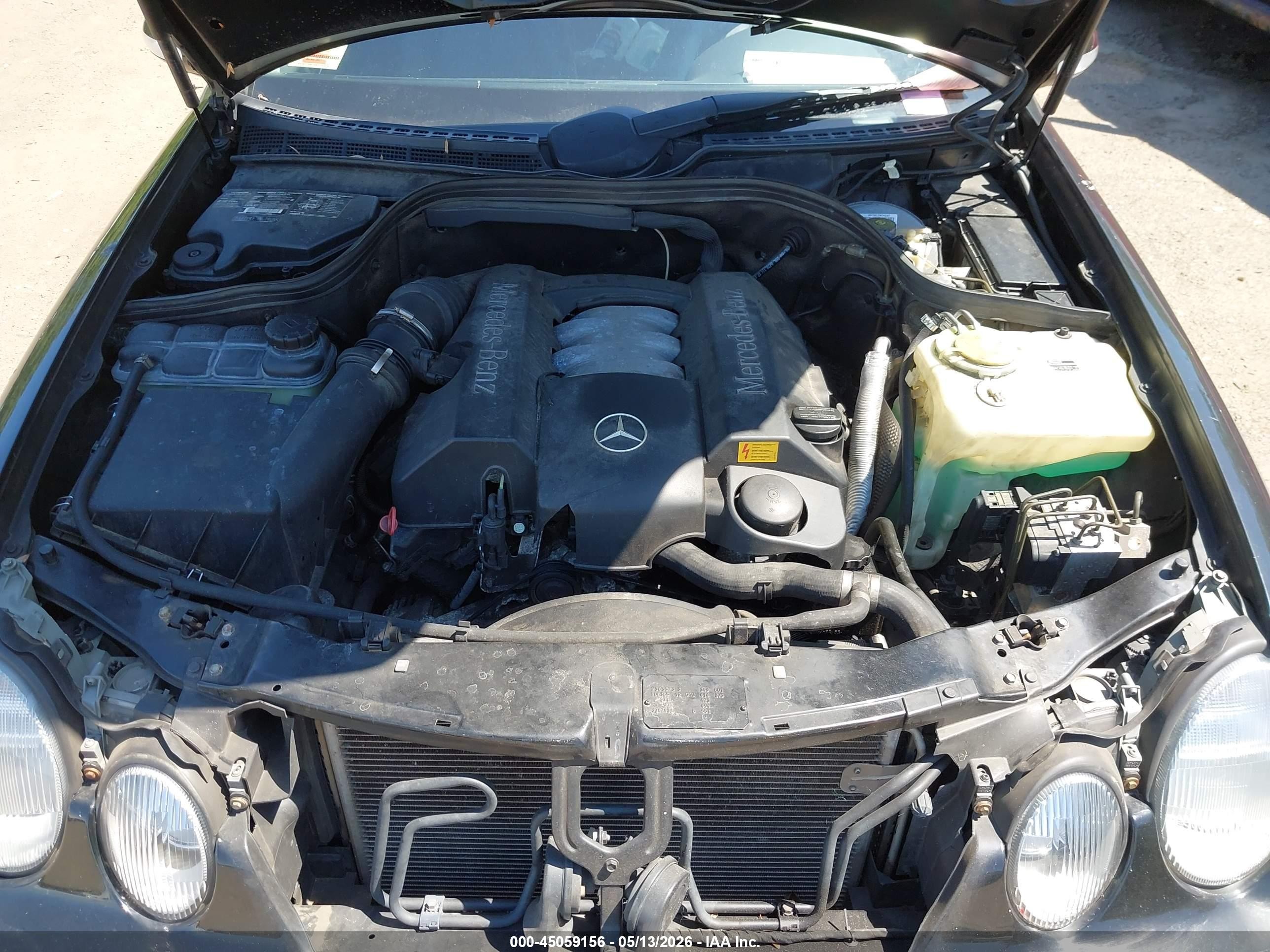 2001 Mercedes-benz Clk 320   Black vin: WDBLJ65G01F163540
