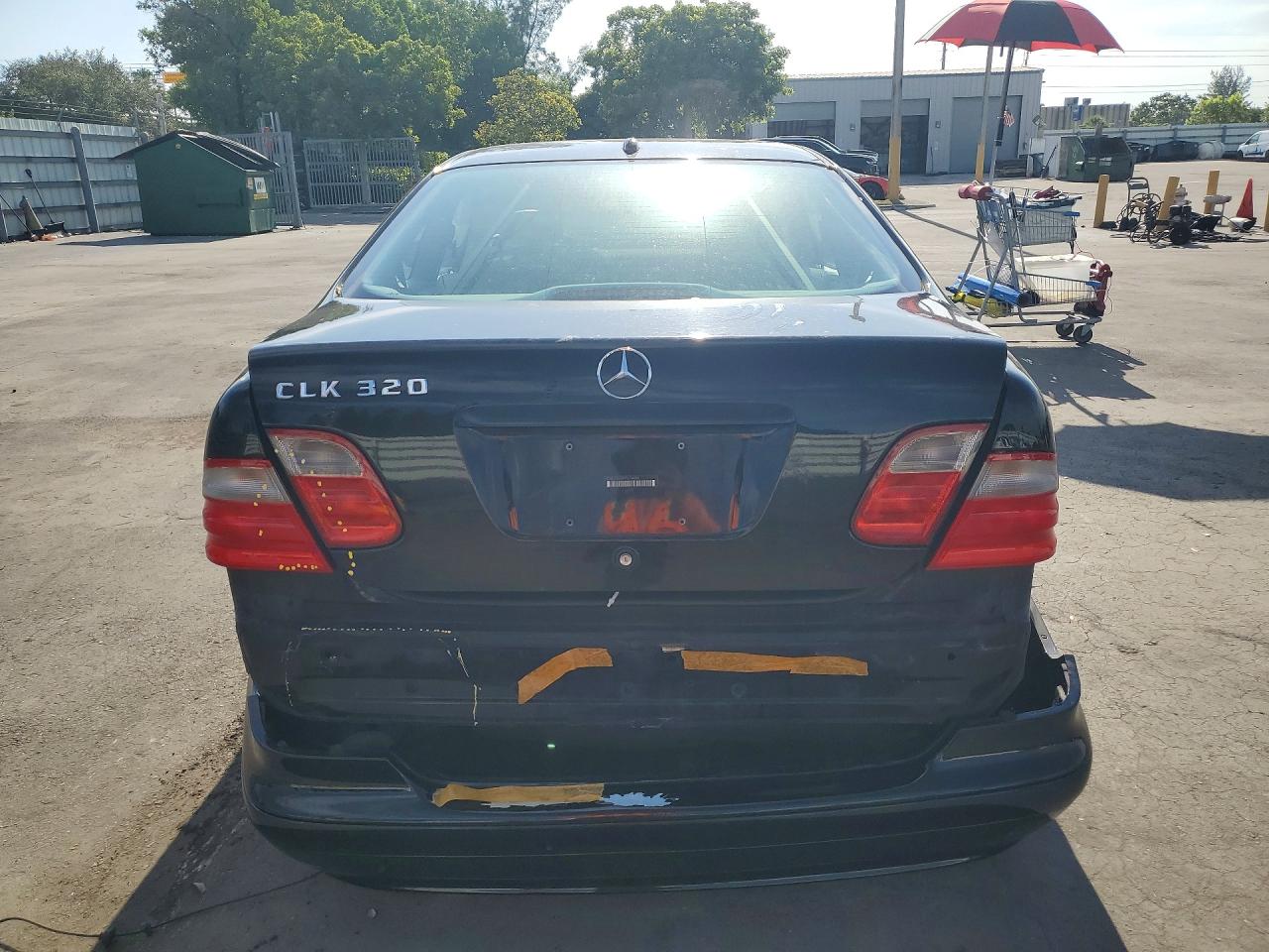 2001 Mercedes-benz Clk 320 Черный vin: WDBLJ65G01F174456
