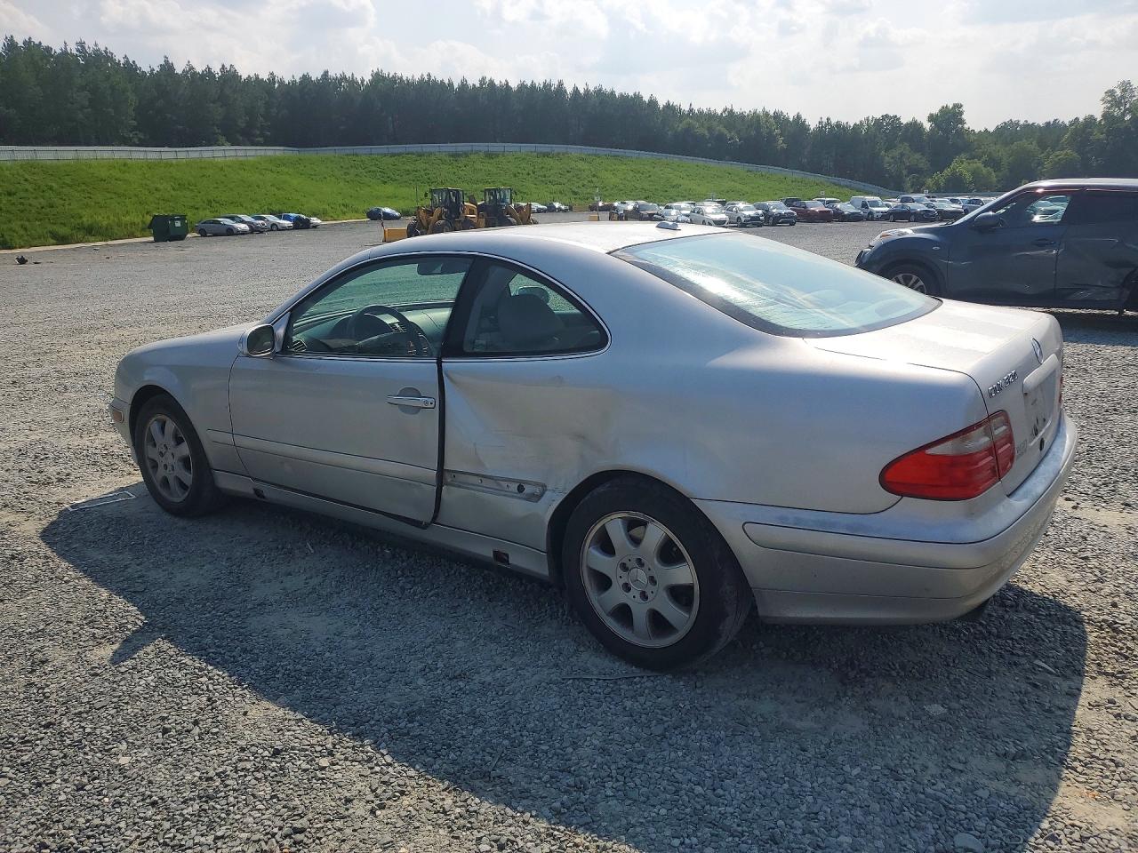 2000 Mercedes-benz Clk 320 Silver vin: WDBLJ65G0YF121024