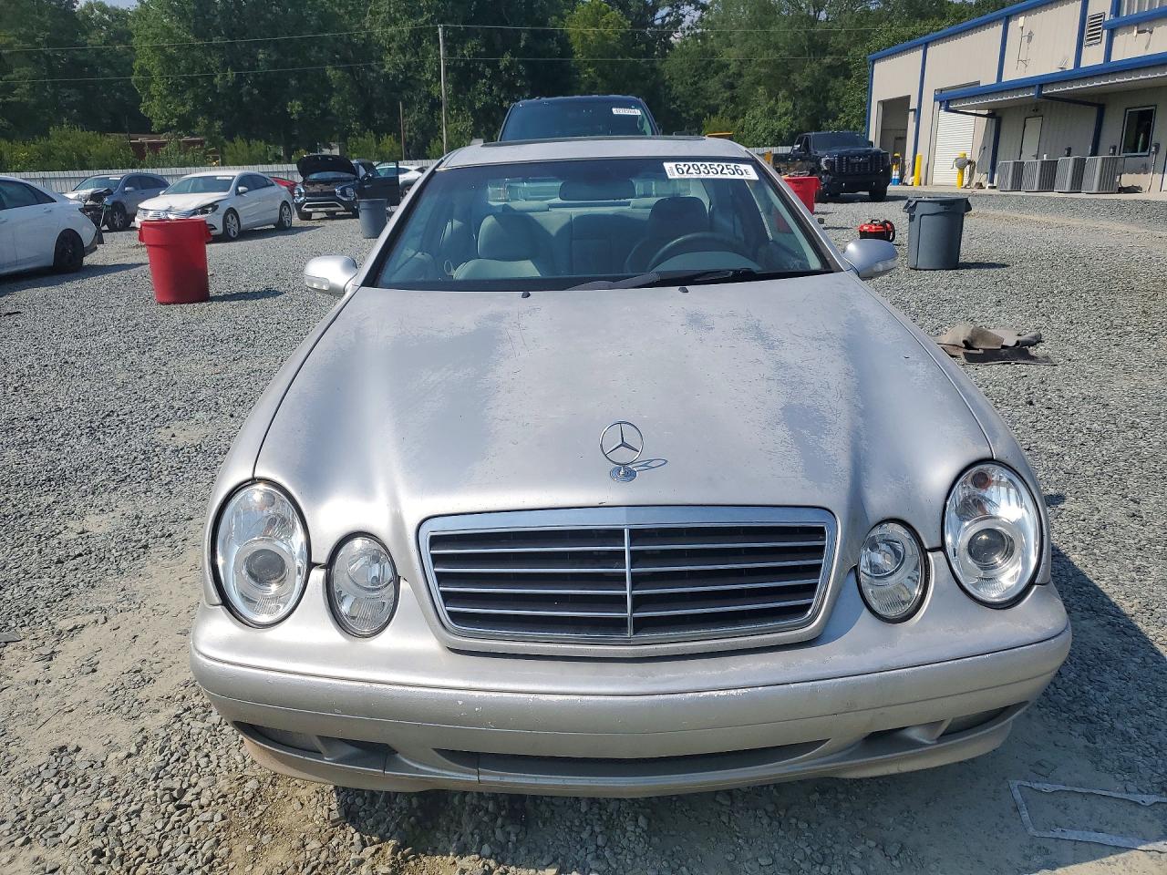2000 Mercedes-benz Clk 320 Silver vin: WDBLJ65G0YF121024