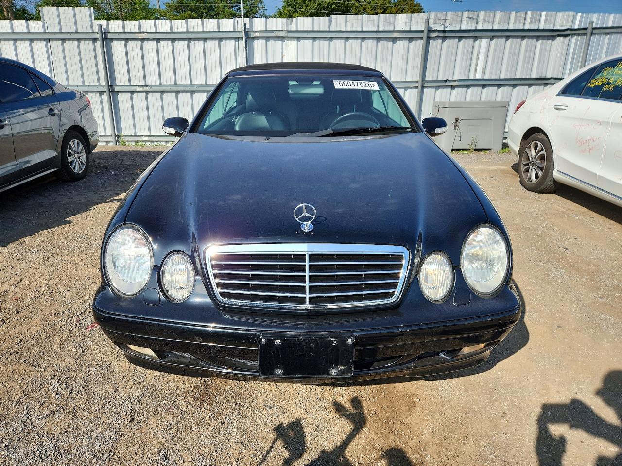2001 Mercedes-benz Clk 320 Black vin: WDBLJ65G11F179293