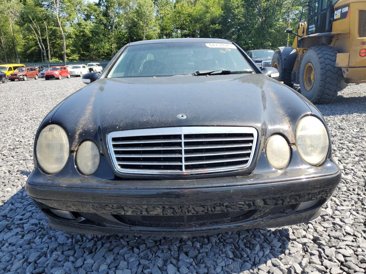 2002 Mercedes-benz Clk 320 Black vin: WDBLJ65G12F198461