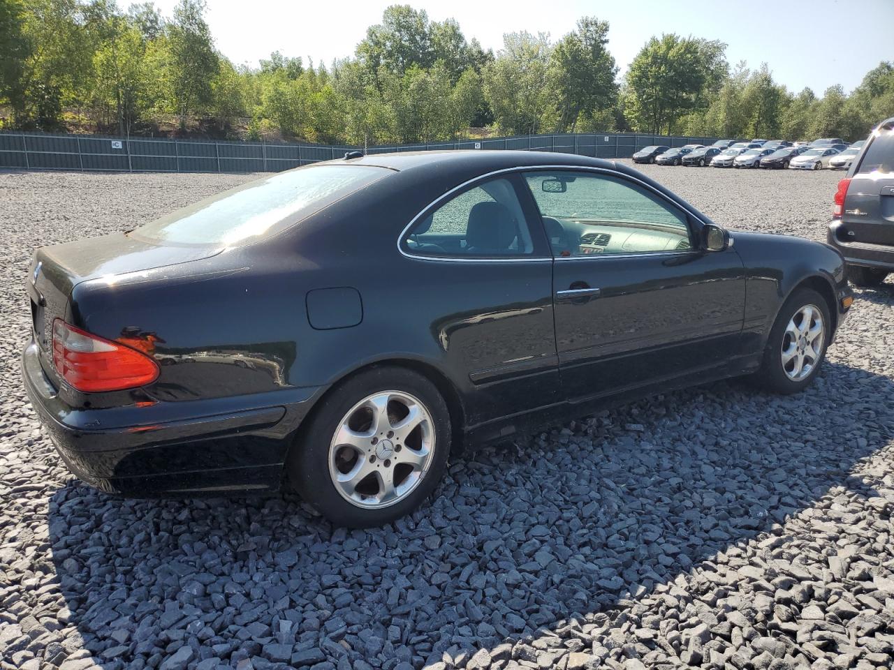 2002 Mercedes-benz Clk 320 Black vin: WDBLJ65G12F198461