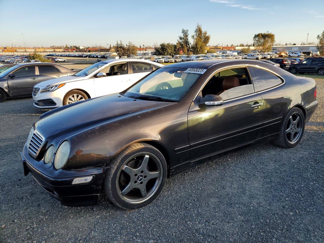 2002 Mercedes-benz Clk 320 Charcoal vin: WDBLJ65G12T120070