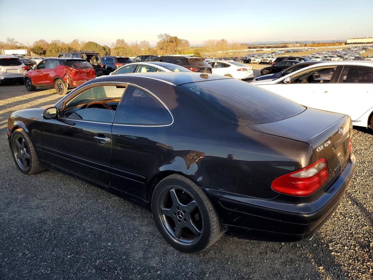 2002 Mercedes-benz Clk 320 Charcoal vin: WDBLJ65G12T120070