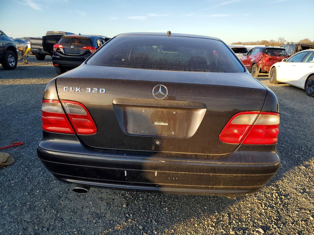 2002 Mercedes-benz Clk 320 Charcoal vin: WDBLJ65G12T120070
