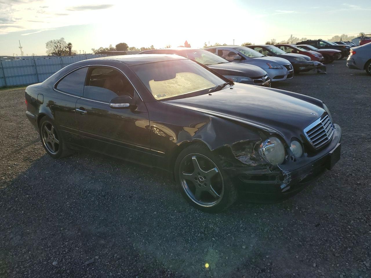 2002 Mercedes-benz Clk 320 Charcoal vin: WDBLJ65G12T120070