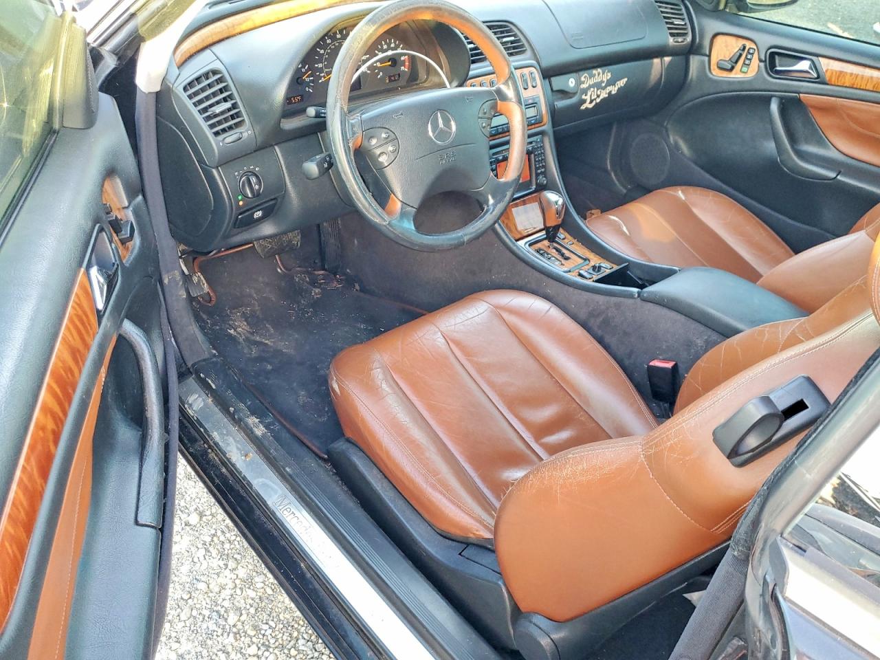 2002 Mercedes-benz Clk 320 Charcoal vin: WDBLJ65G12T120070