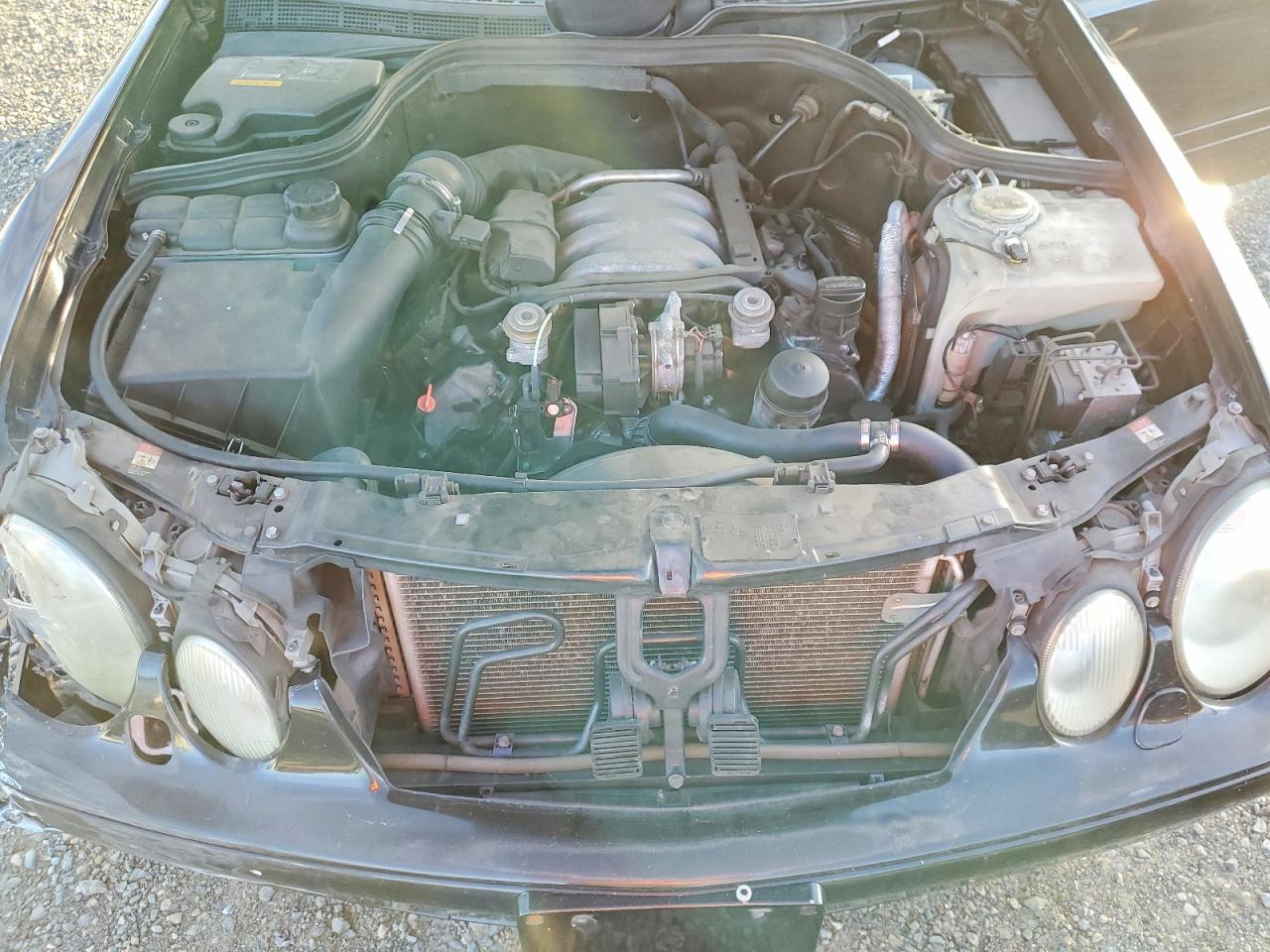 2002 Mercedes-benz Clk 320 Charcoal vin: WDBLJ65G12T120070
