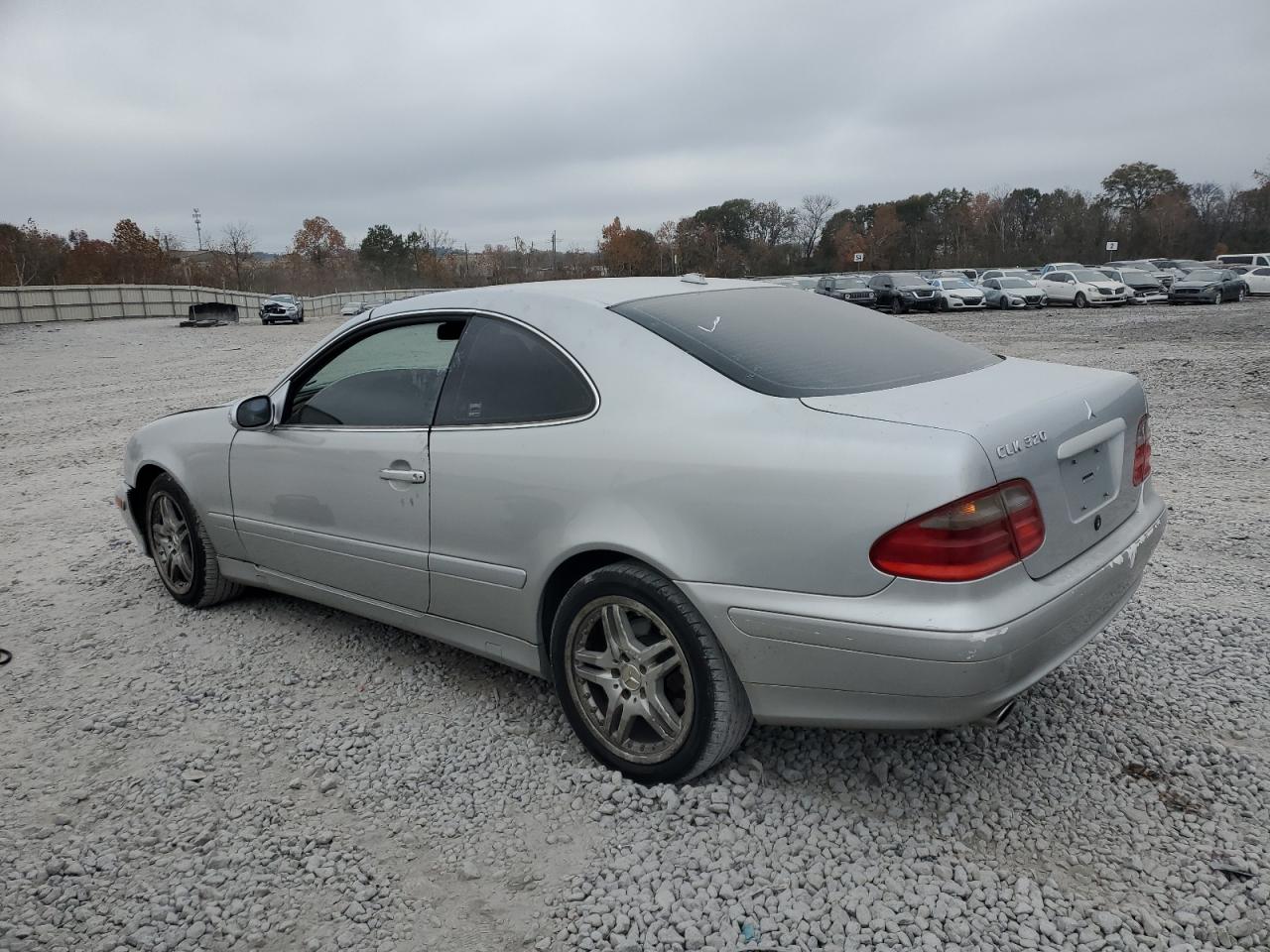 2002 Mercedes-benz Clk 320 Silver vin: WDBLJ65G12T124443