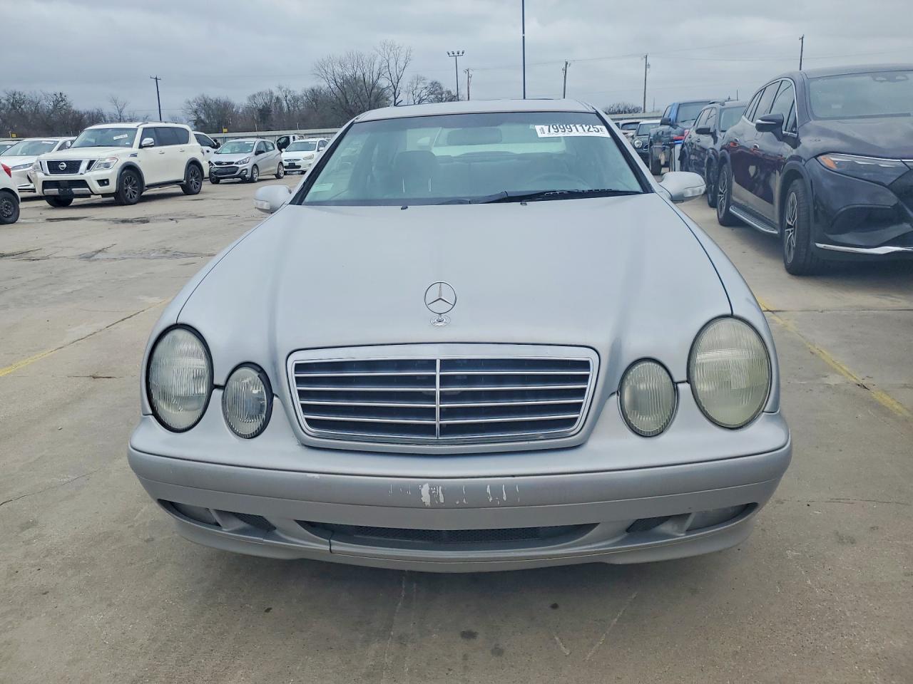 2002 Mercedes-benz Clk 320 Silver vin: WDBLJ65G12T127990