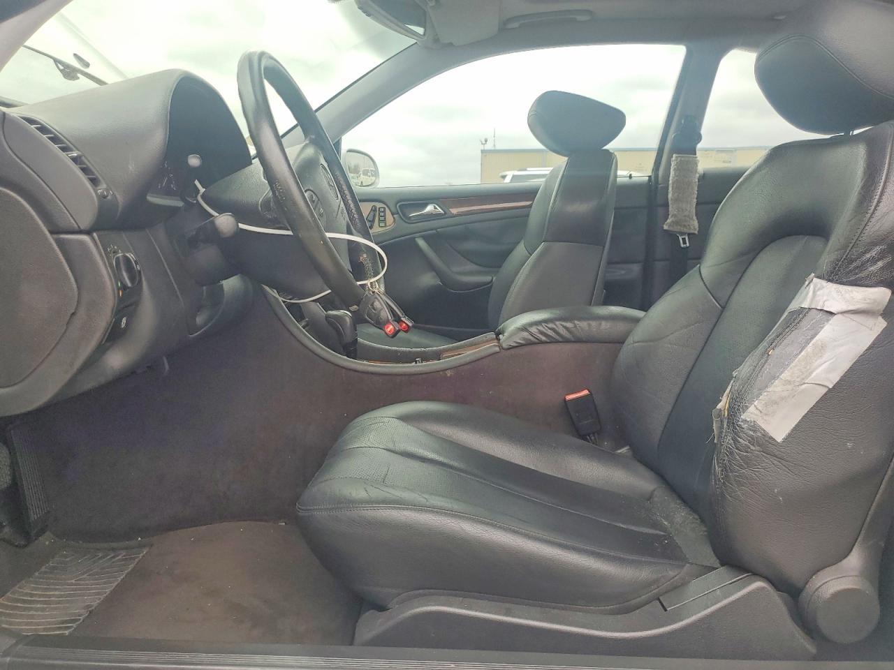 2002 Mercedes-benz Clk 320 Silver vin: WDBLJ65G12T127990