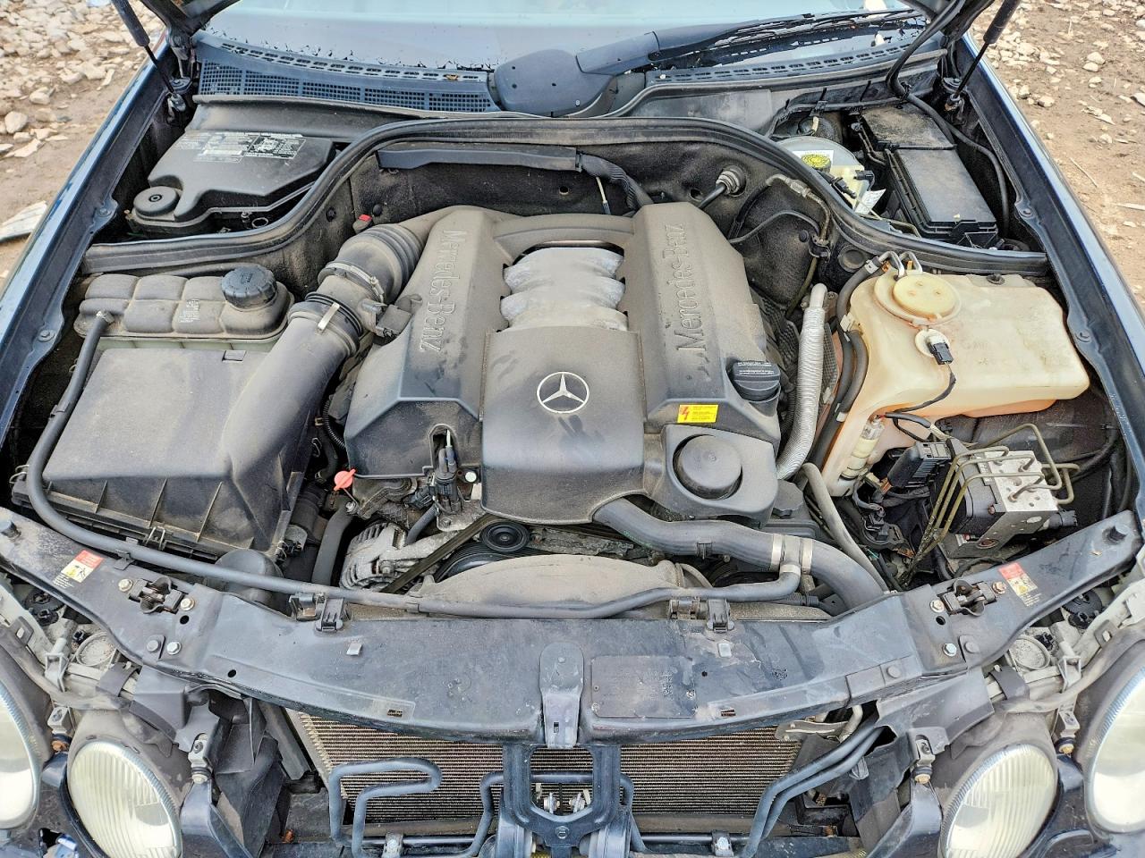 2002 Mercedes-benz Clk 320 Black vin: WDBLJ65G22F198128
