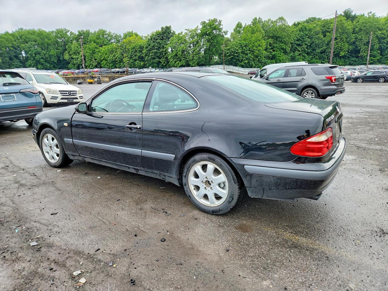 1998 Mercedes-benz Clk 320 Black vin: WDBLJ65G2WF046016