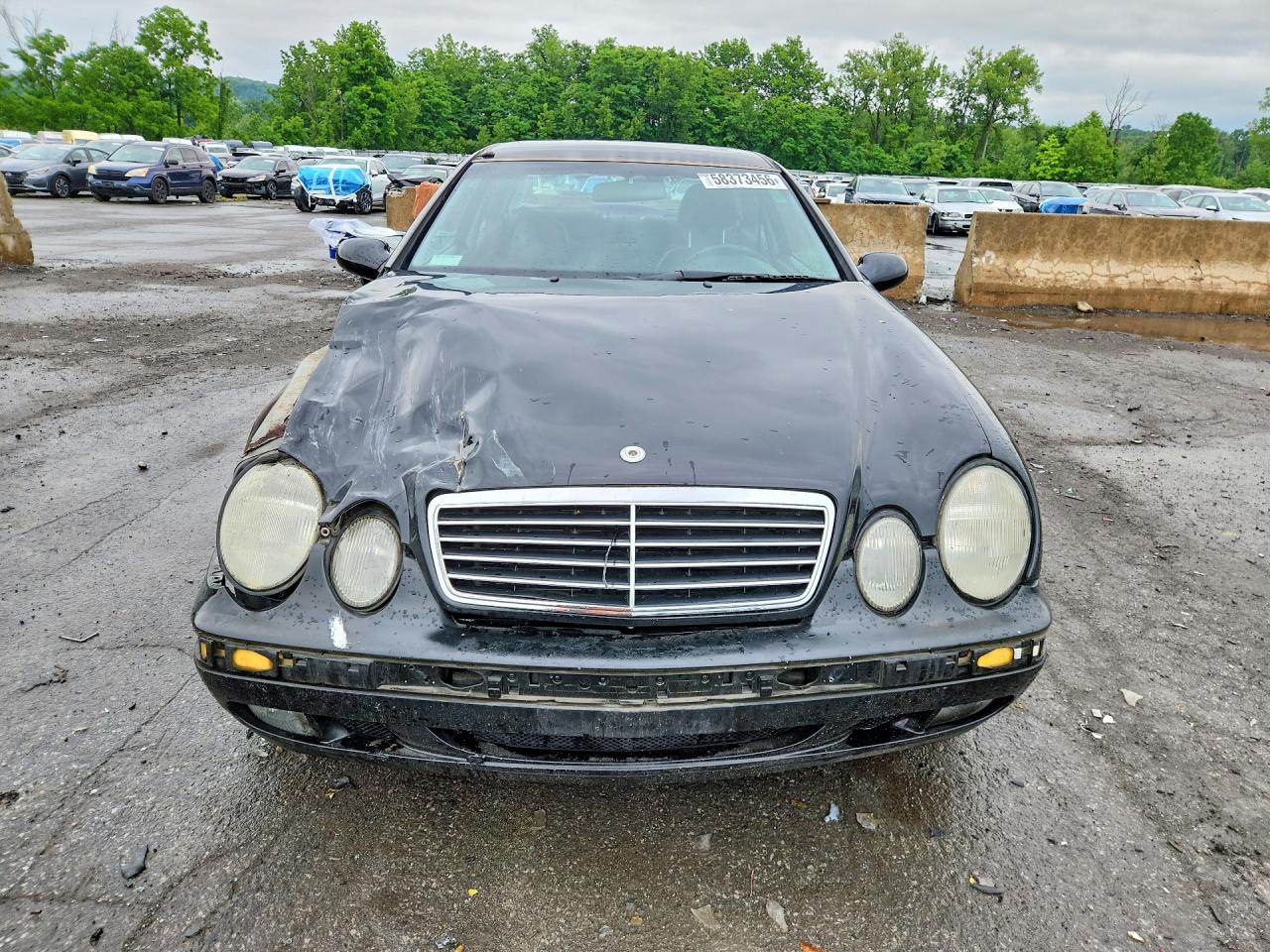 1998 Mercedes-benz Clk 320 Black vin: WDBLJ65G2WF046016