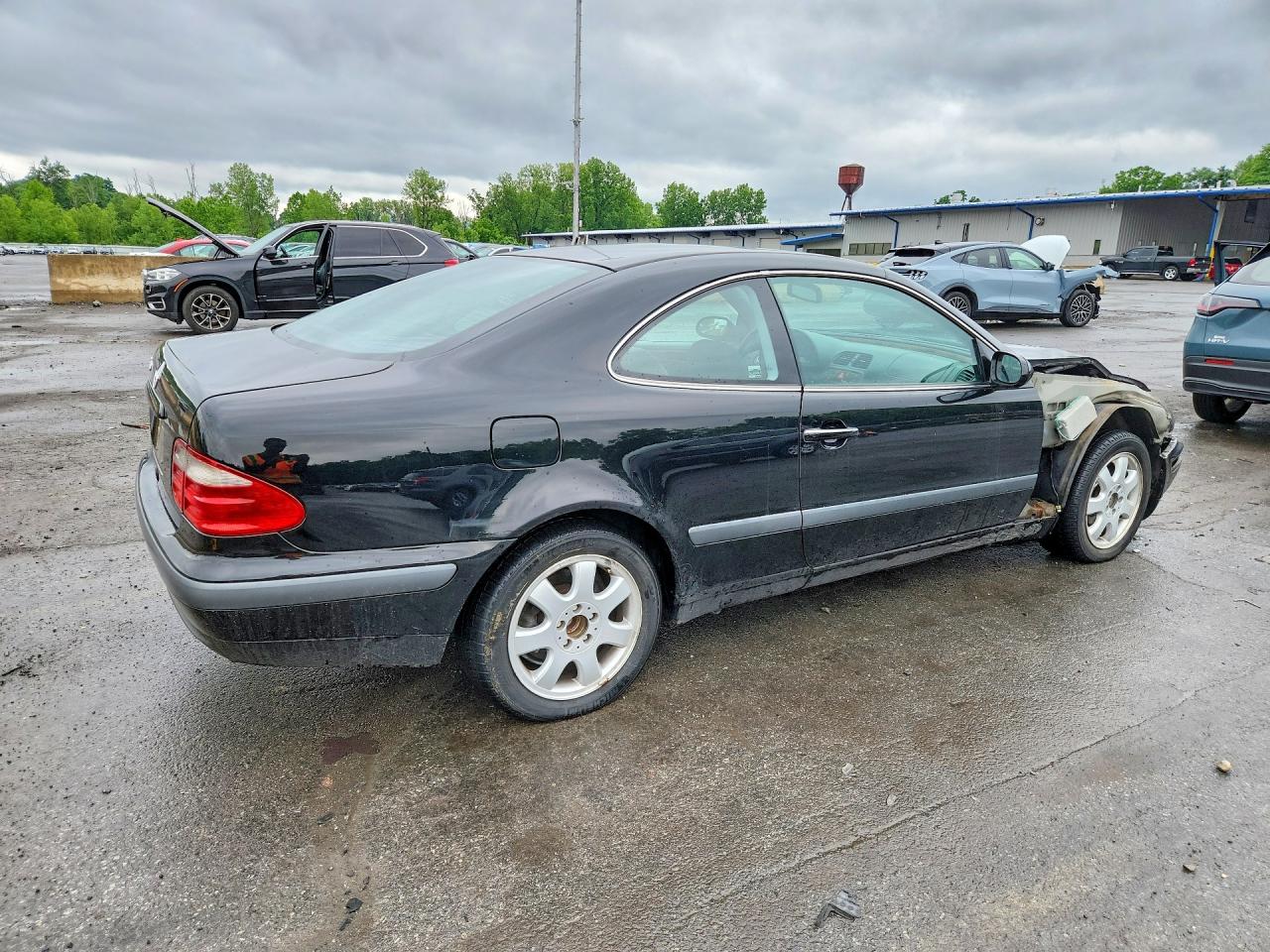 1998 Mercedes-benz Clk 320 Black vin: WDBLJ65G2WF046016