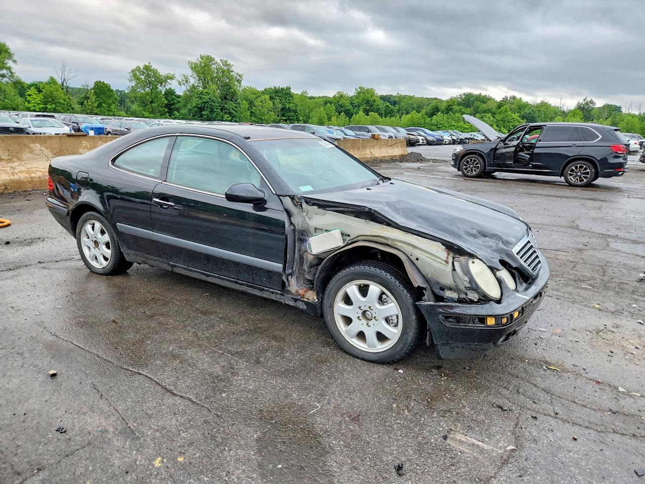 1998 Mercedes-benz Clk 320 Black vin: WDBLJ65G2WF046016