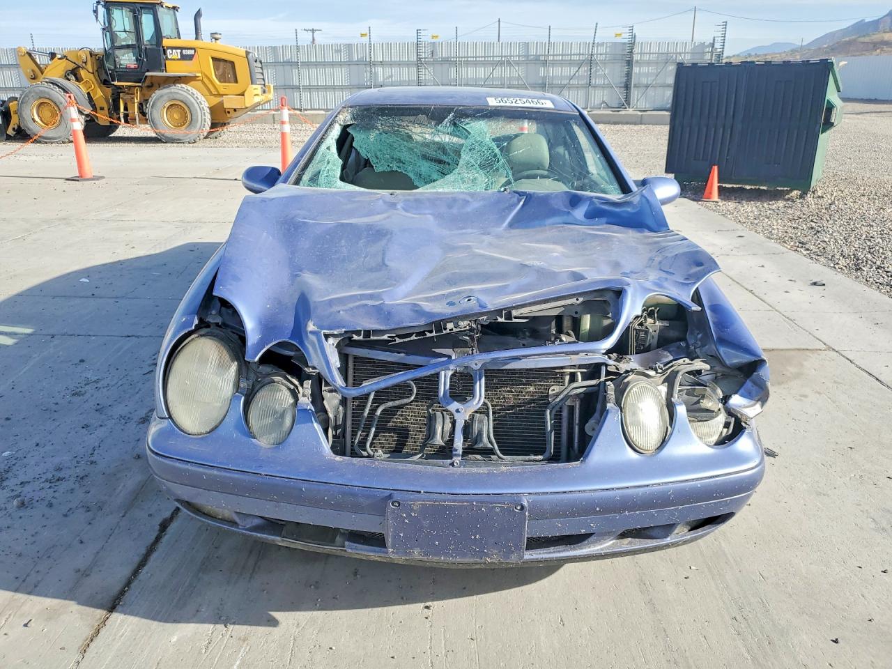 1999 Mercedes-benz Clk 320 Blue vin: WDBLJ65G2XF085593