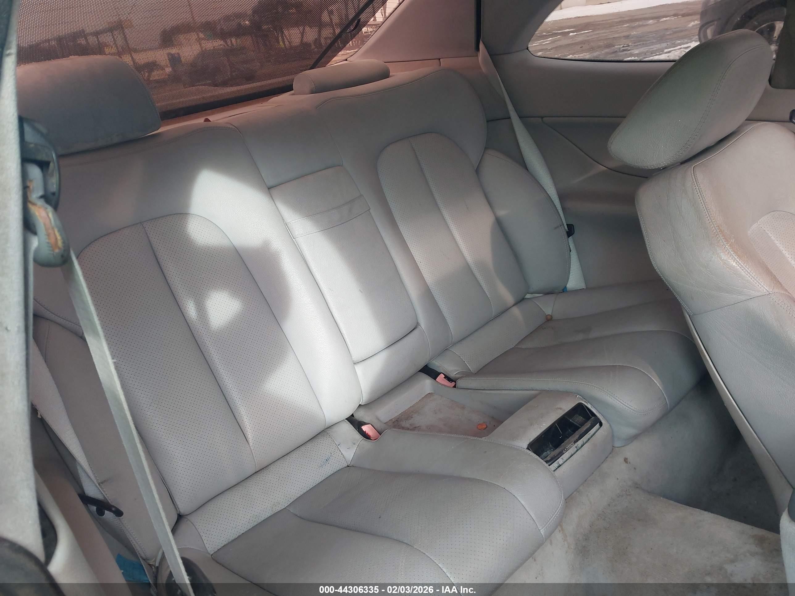 2002 Mercedes-benz Clk 320   Silver vin: WDBLJ65G42T123724