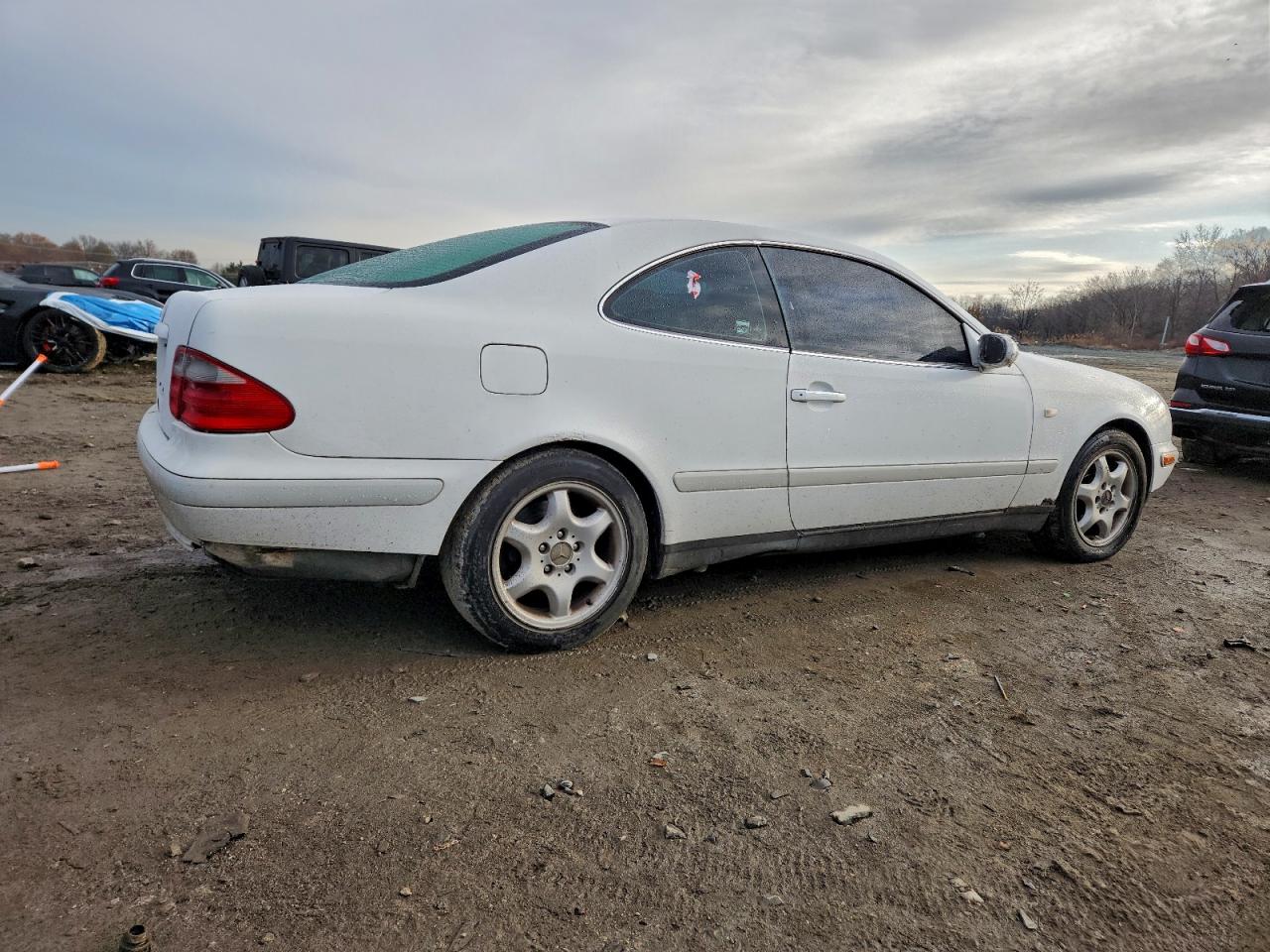 1998 Mercedes-benz Clk 320 White vin: WDBLJ65G4WF041528