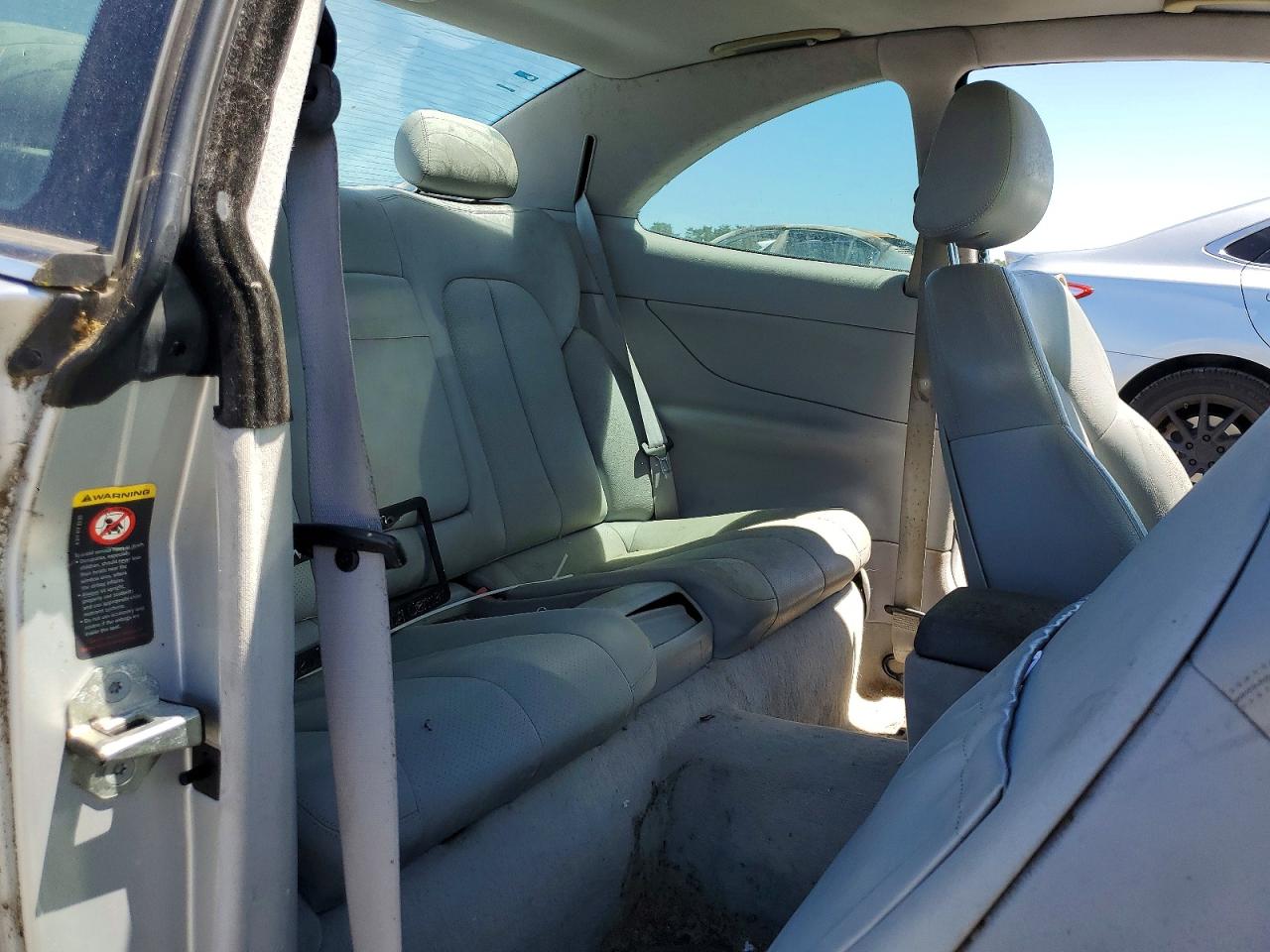 2002 Mercedes-benz Clk 320 Silver vin: WDBLJ65G52T128169