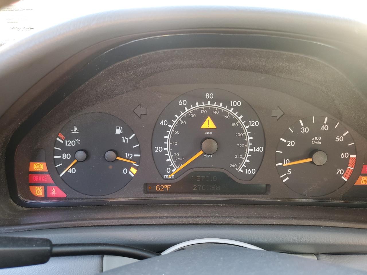1998 Mercedes-benz Clk 320 Black vin: WDBLJ65G5WF025371