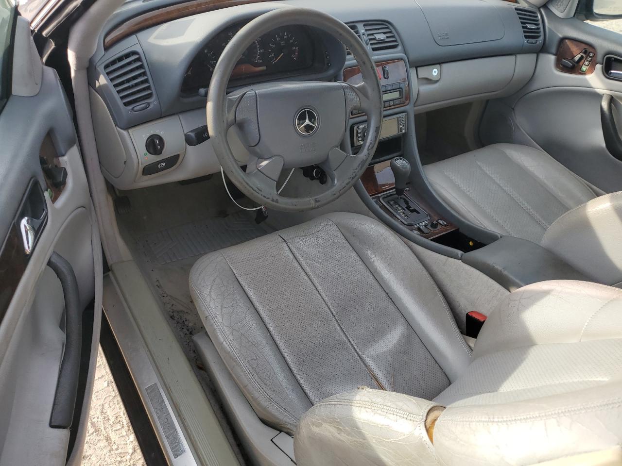 1998 Mercedes-benz Clk 320 Black vin: WDBLJ65G5WF025371