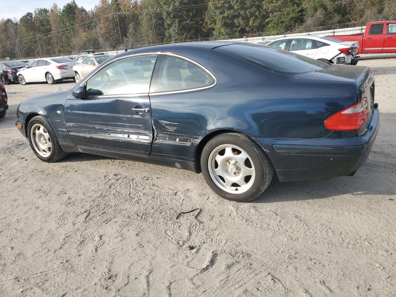 1998 Mercedes-benz Clk 320 Black vin: WDBLJ65G5WF025371