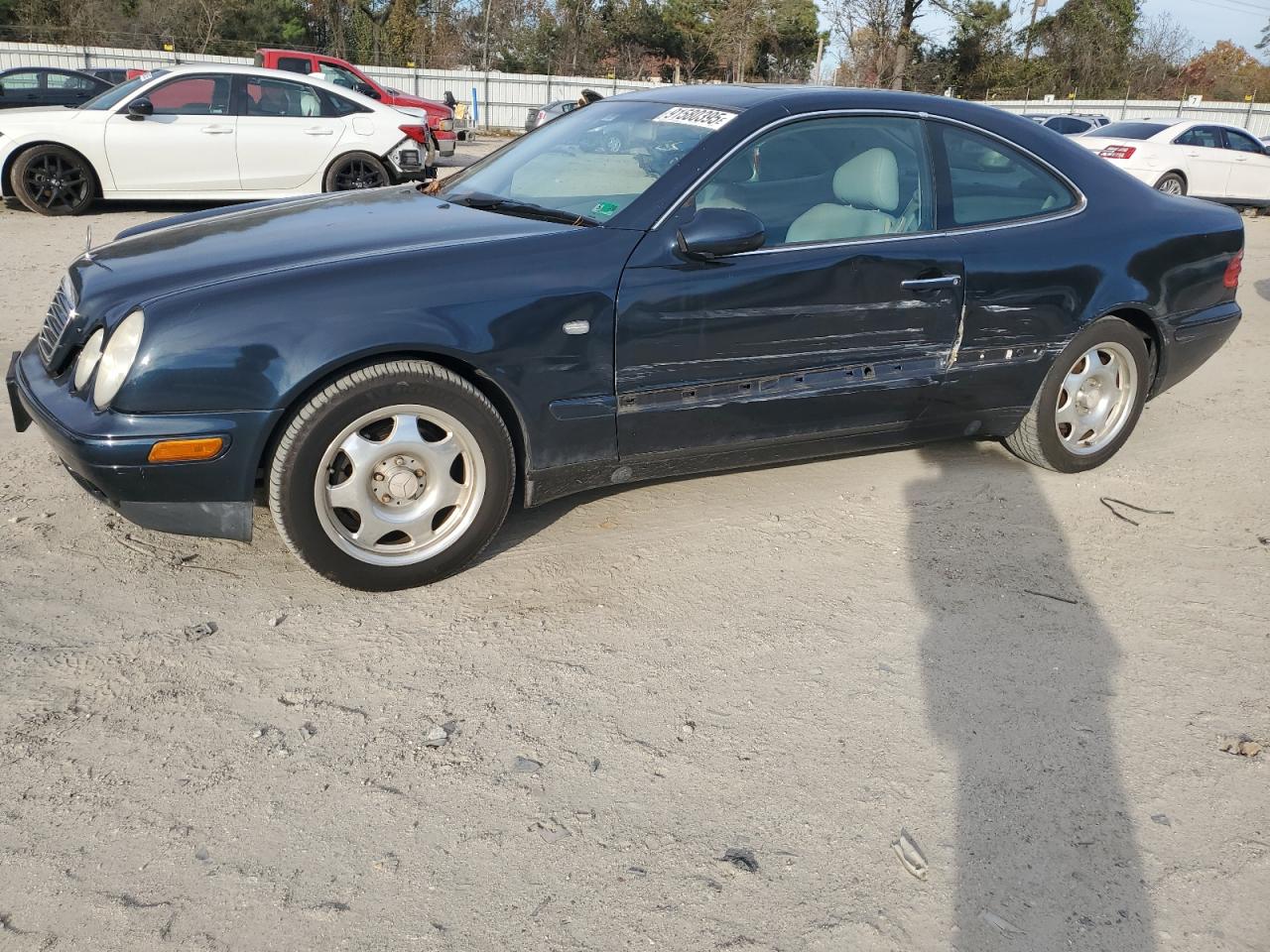 1998 Mercedes-benz Clk 320 Black vin: WDBLJ65G5WF025371