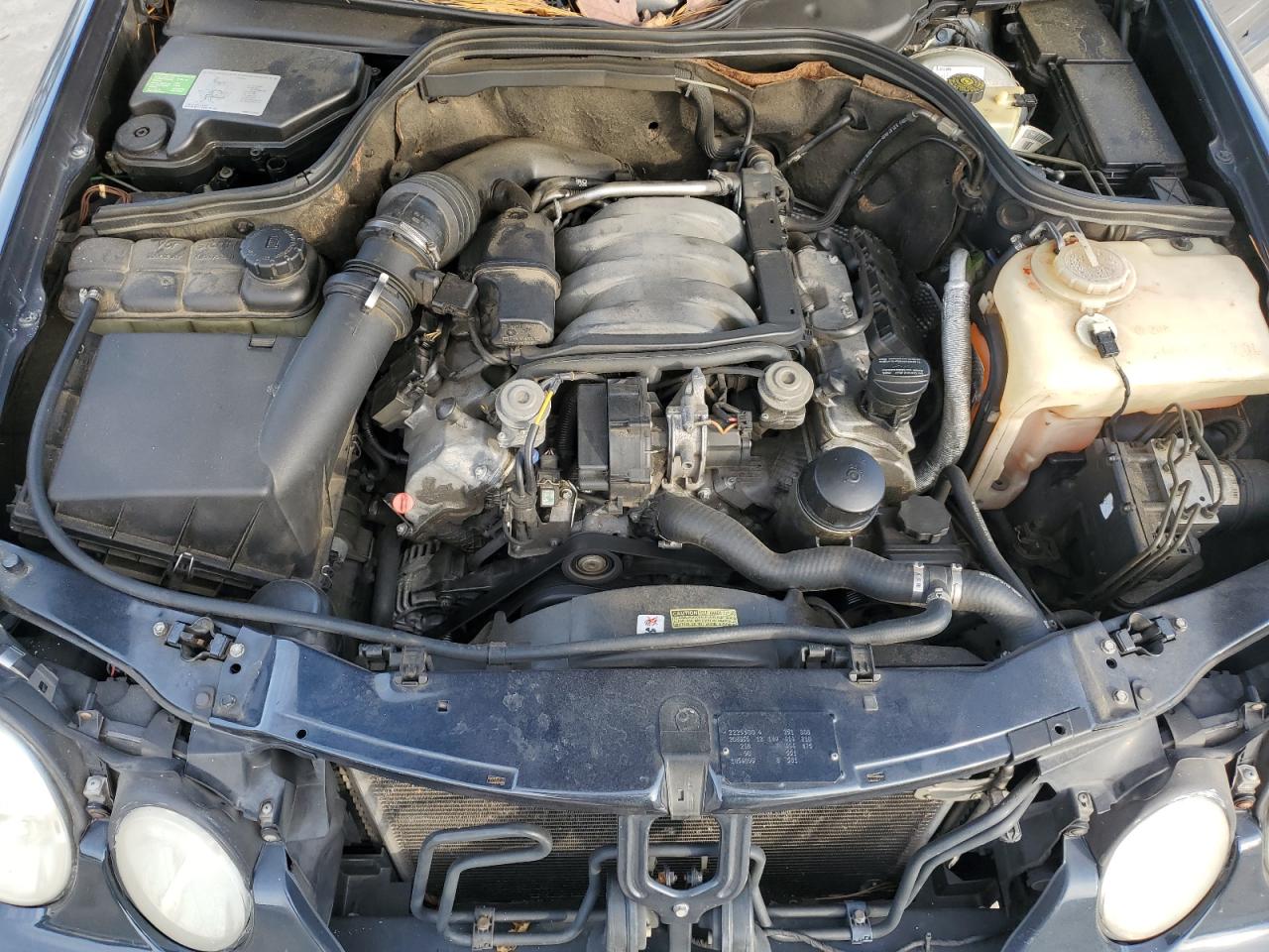 1998 Mercedes-benz Clk 320 Black vin: WDBLJ65G5WF025371