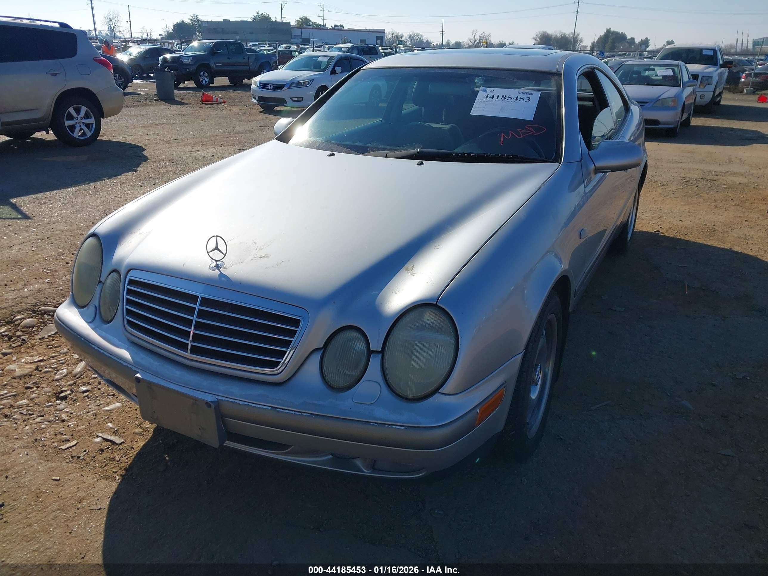 1998 Mercedes-benz Clk 320   Silver vin: WDBLJ65G5WF030439