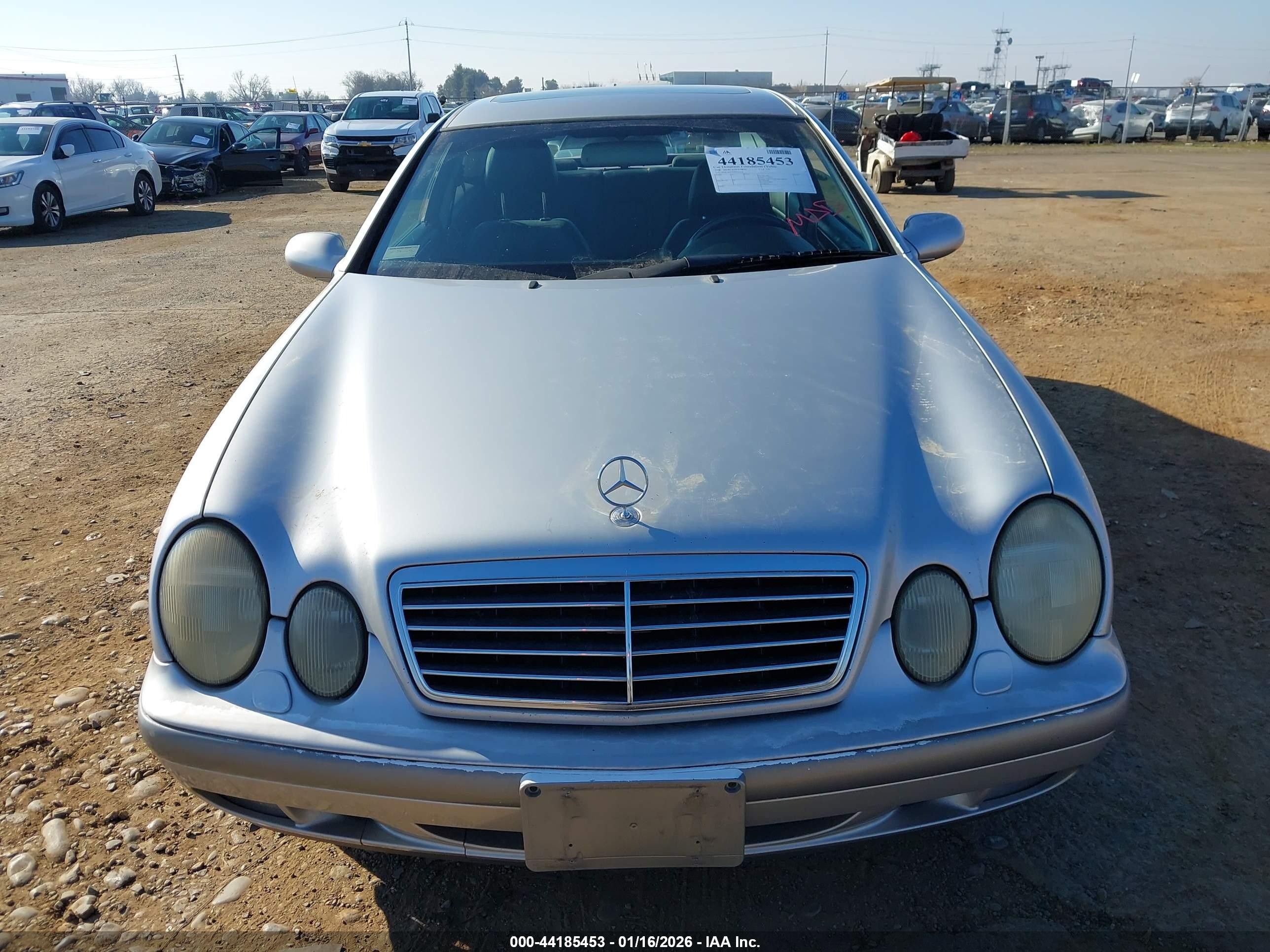1998 Mercedes-benz Clk 320   Silver vin: WDBLJ65G5WF030439