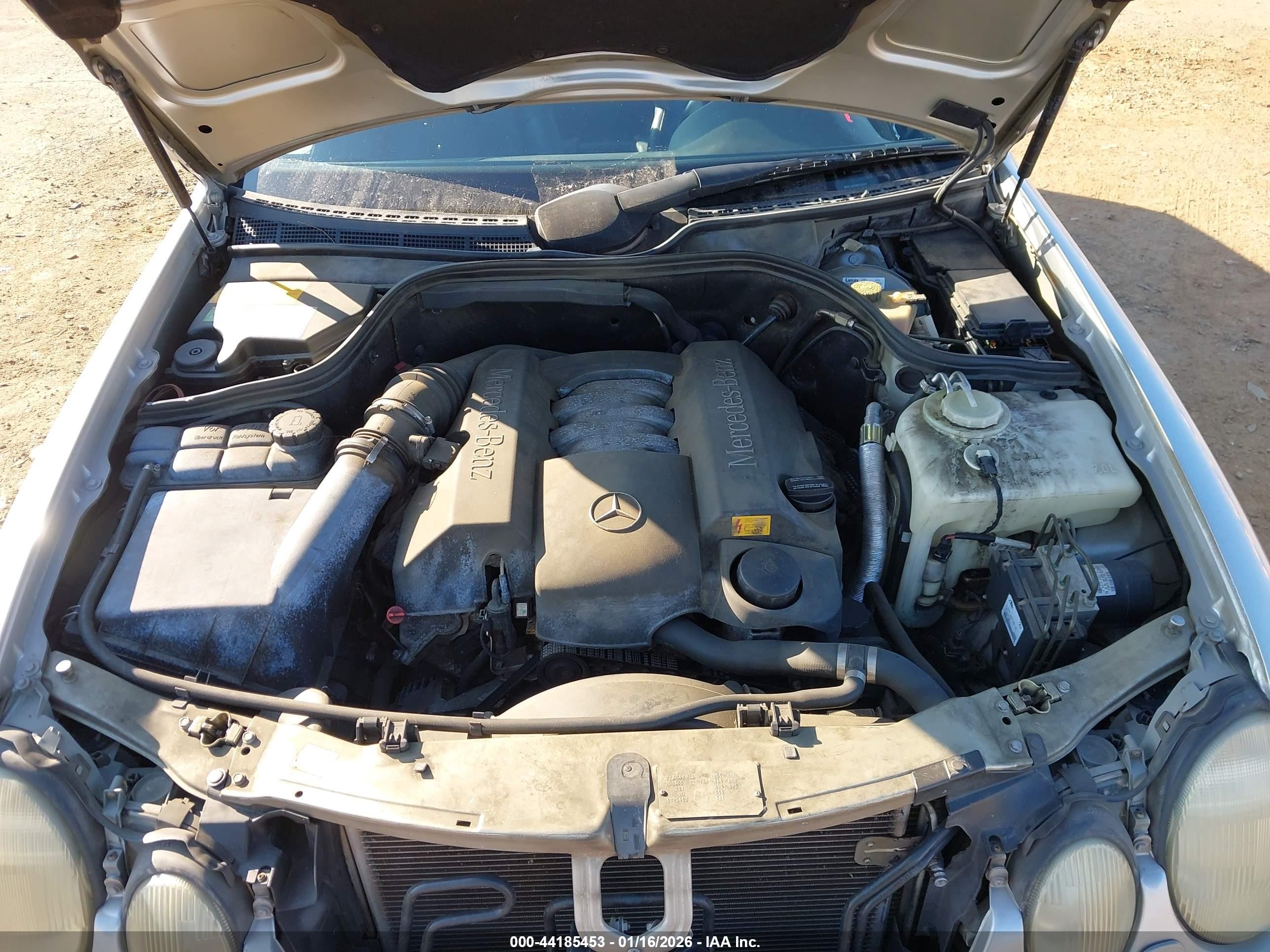 1998 Mercedes-benz Clk 320   Silver vin: WDBLJ65G5WF030439